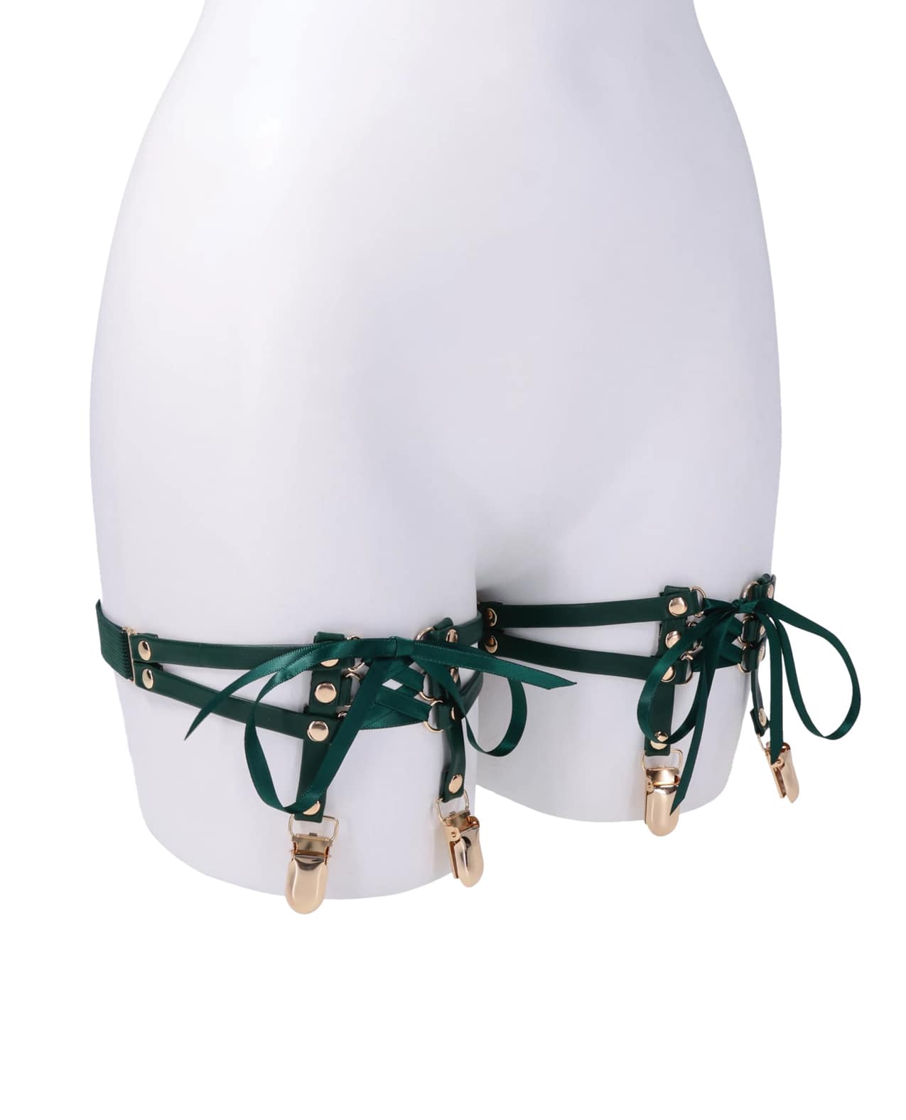 Sex & Mischief Indica Laced Up Garters - Image 4