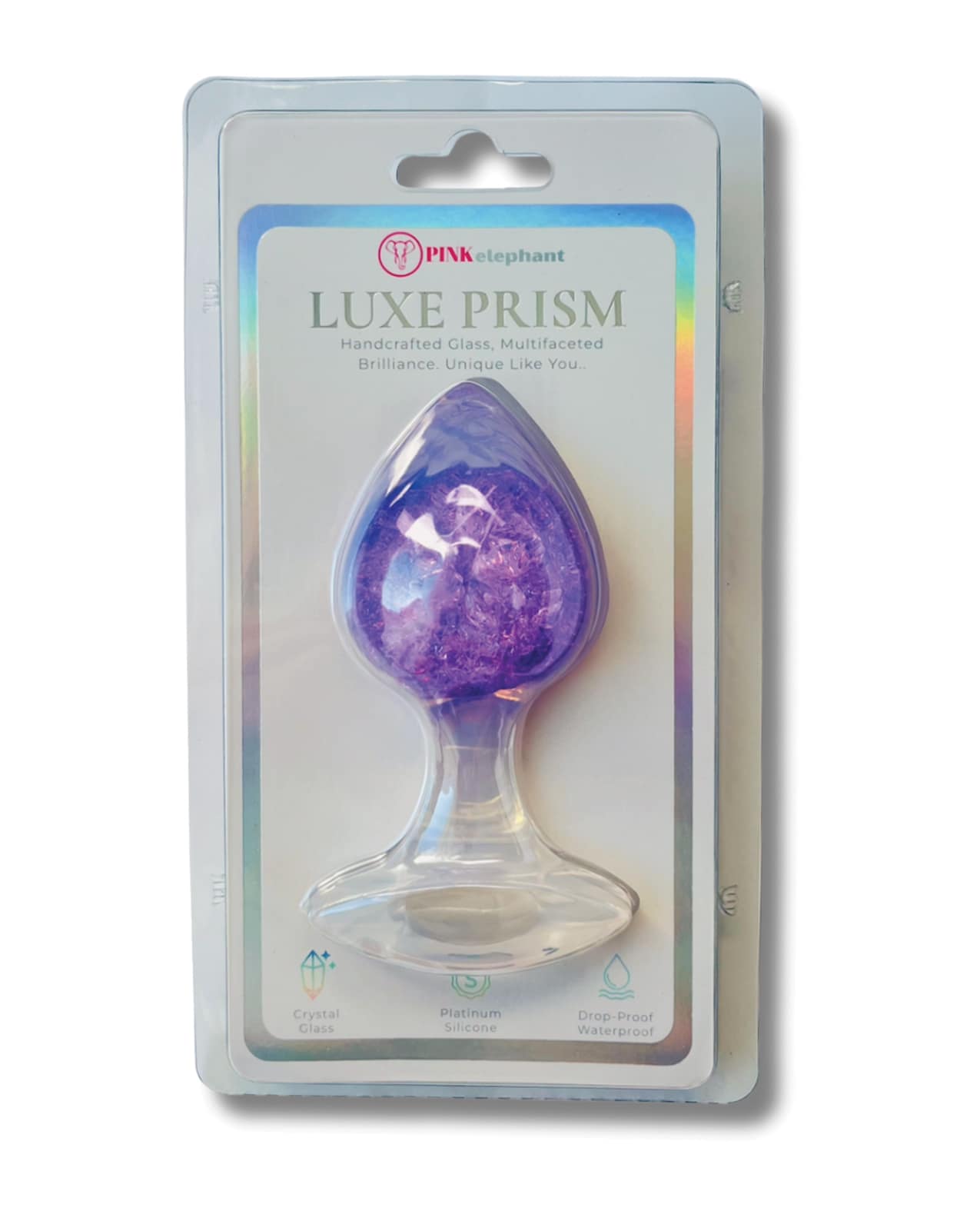 Luxe Prism Large Plug - Light Purple - Image 4