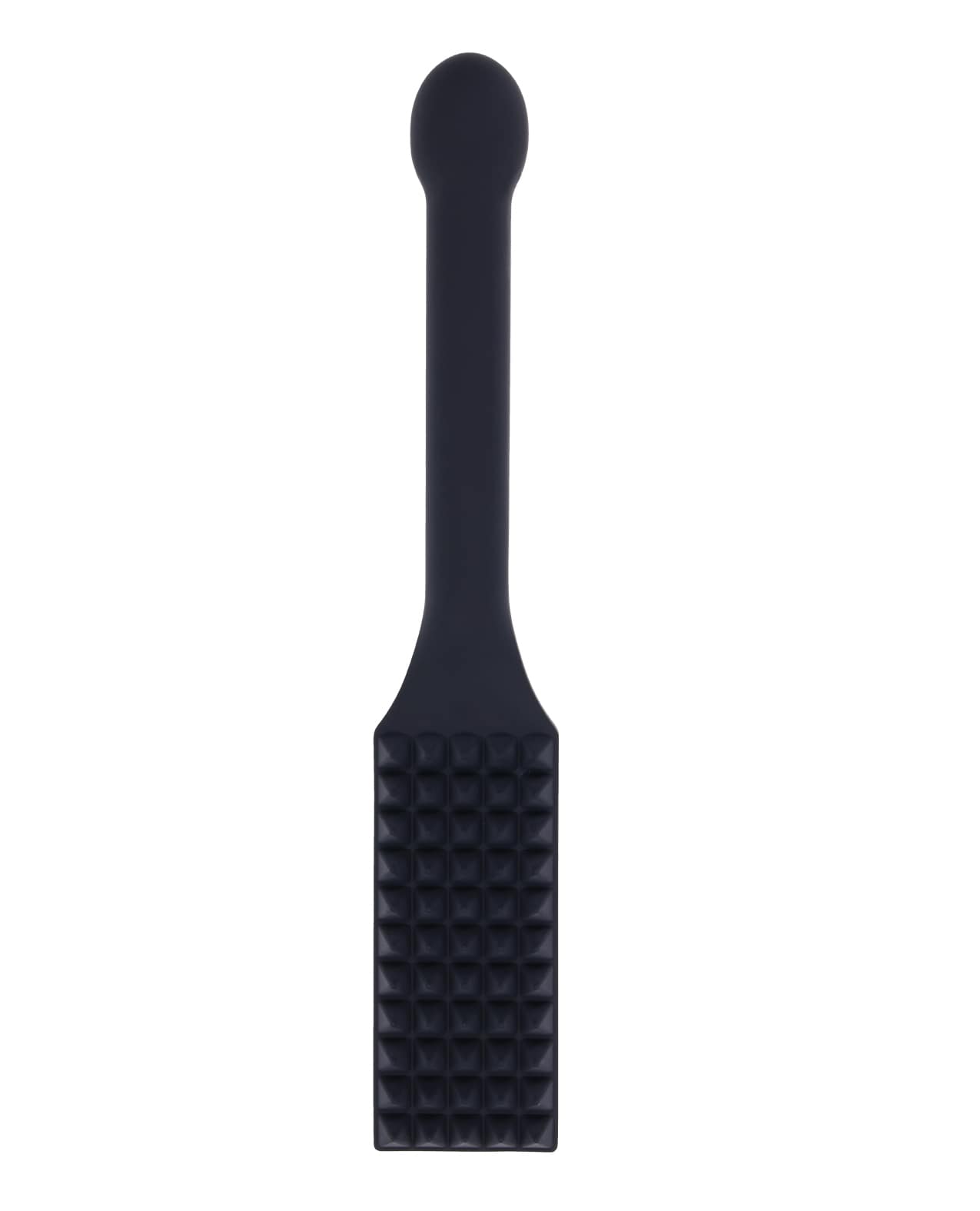 Edge Spiked Silicone Paddle - Black - Image 2