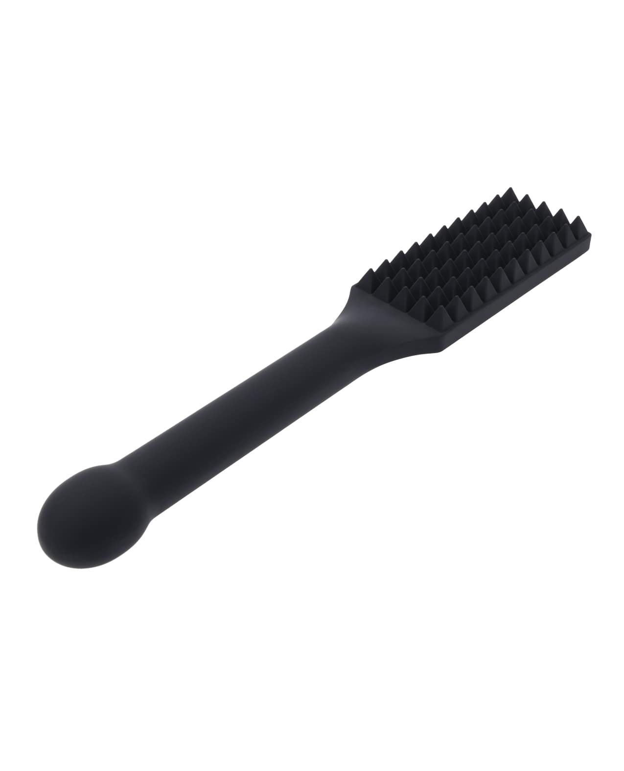 Edge Spiked Silicone Paddle - Black - Image 4