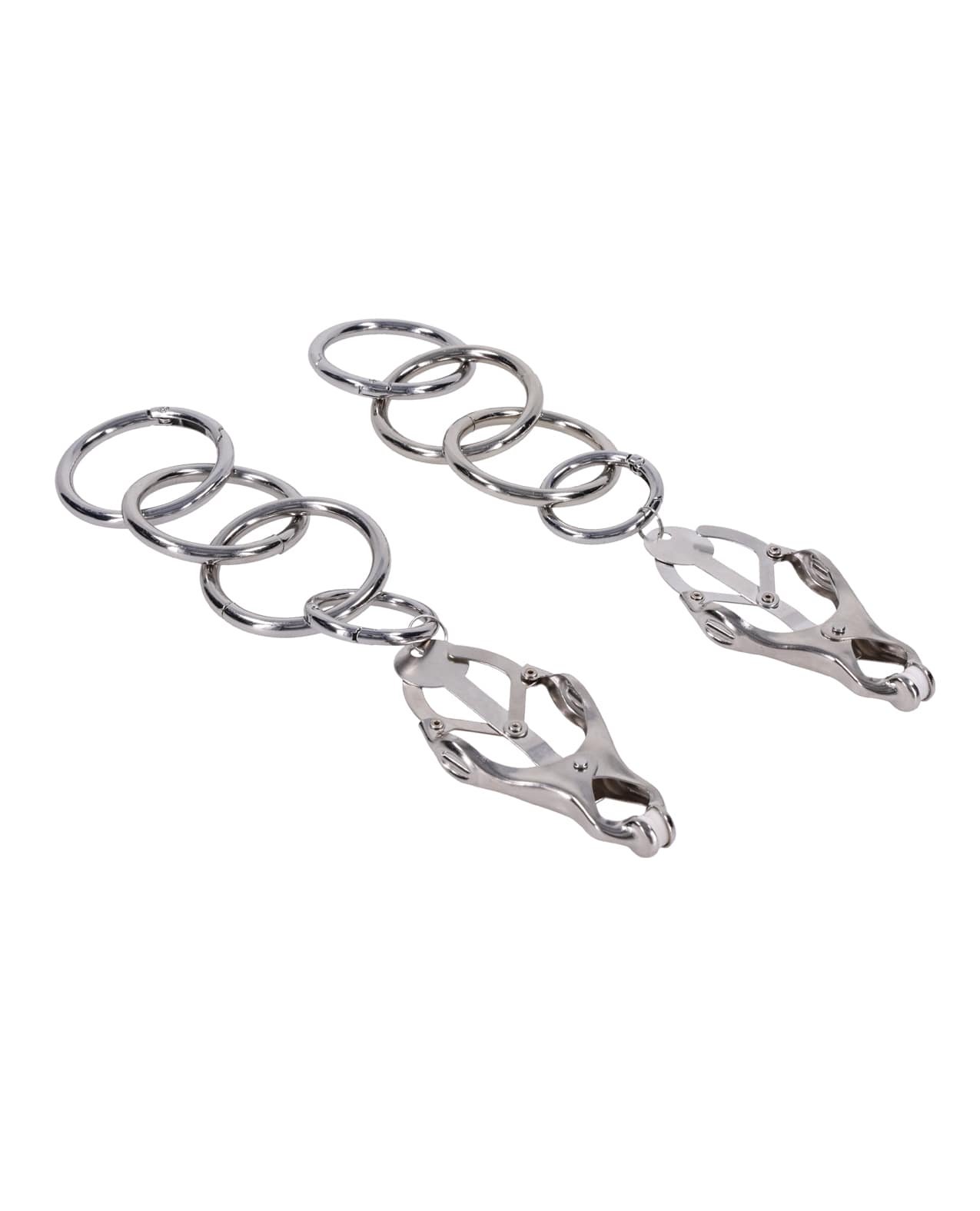 Edge Tuggable Clover Clamps - Silver - Image 3