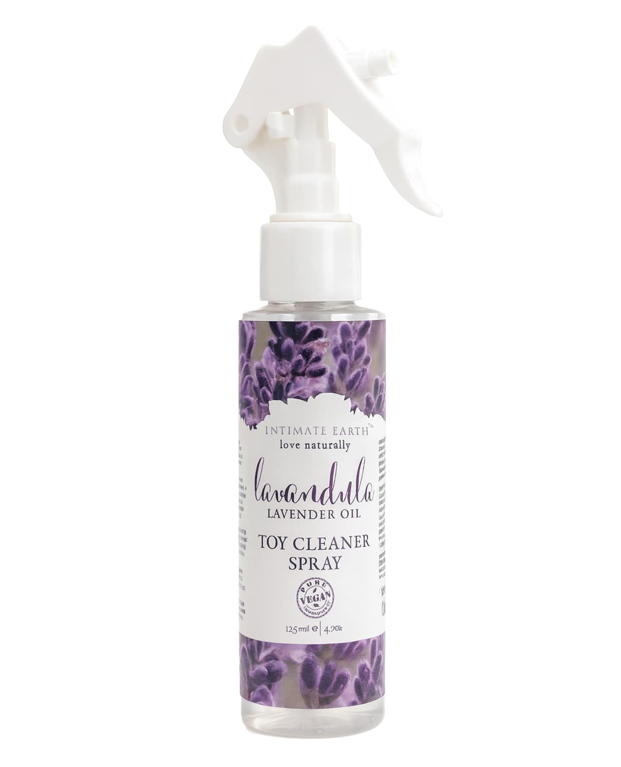 Intimate Earth Spray Toy Cleaner - 125 ml Lavandula Lavender Oil & Rosemary Extracts