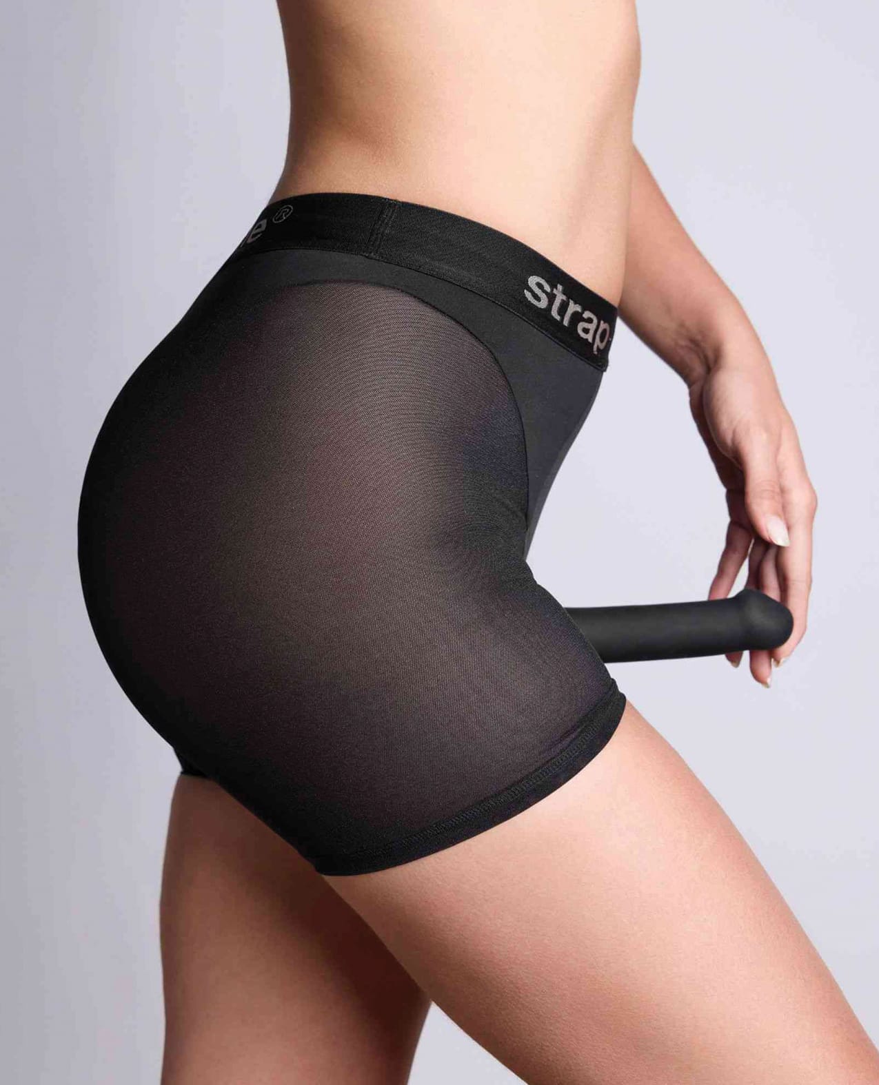 Strap On Me Halo Lingerie Harness - Black SM - Image 4