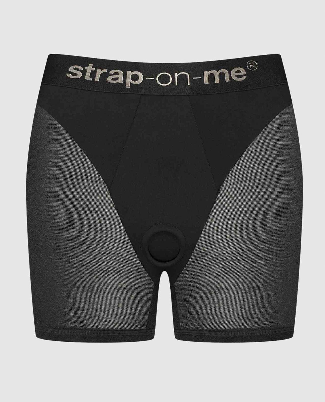 Strap On Me Halo Lingerie Harness - Black XL