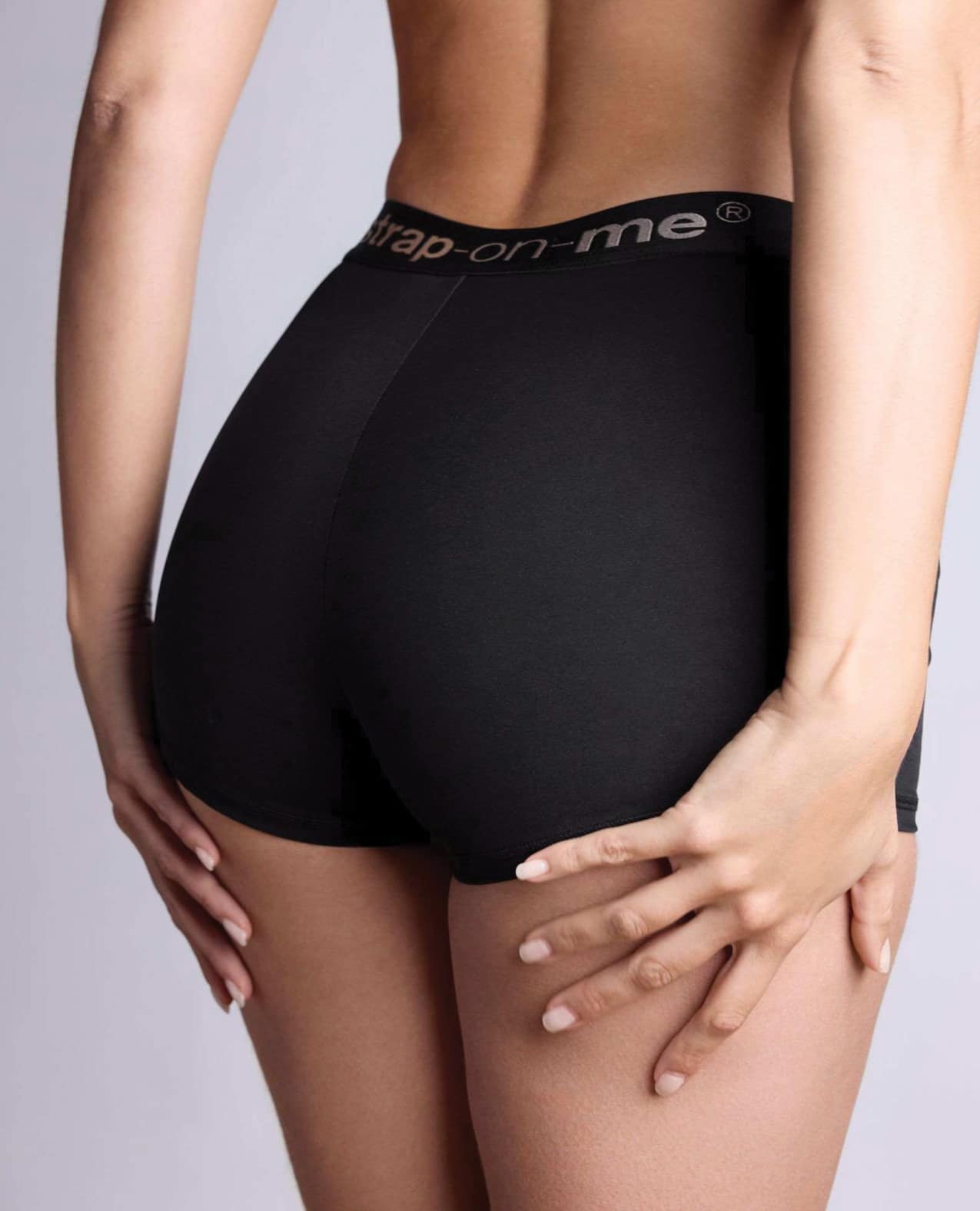 Strap On Me Allure Lingerie Harness - Black LG - Image 5