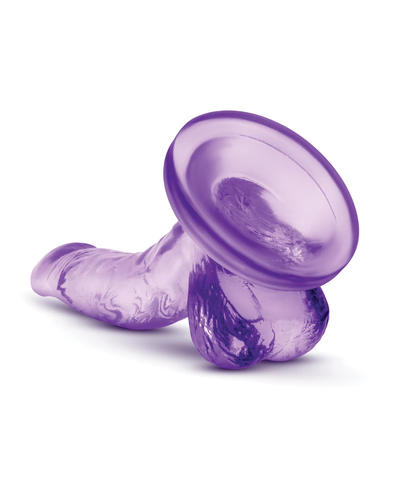 Blush Naturally Yours 4" Mini Cock - Purple - Image 4
