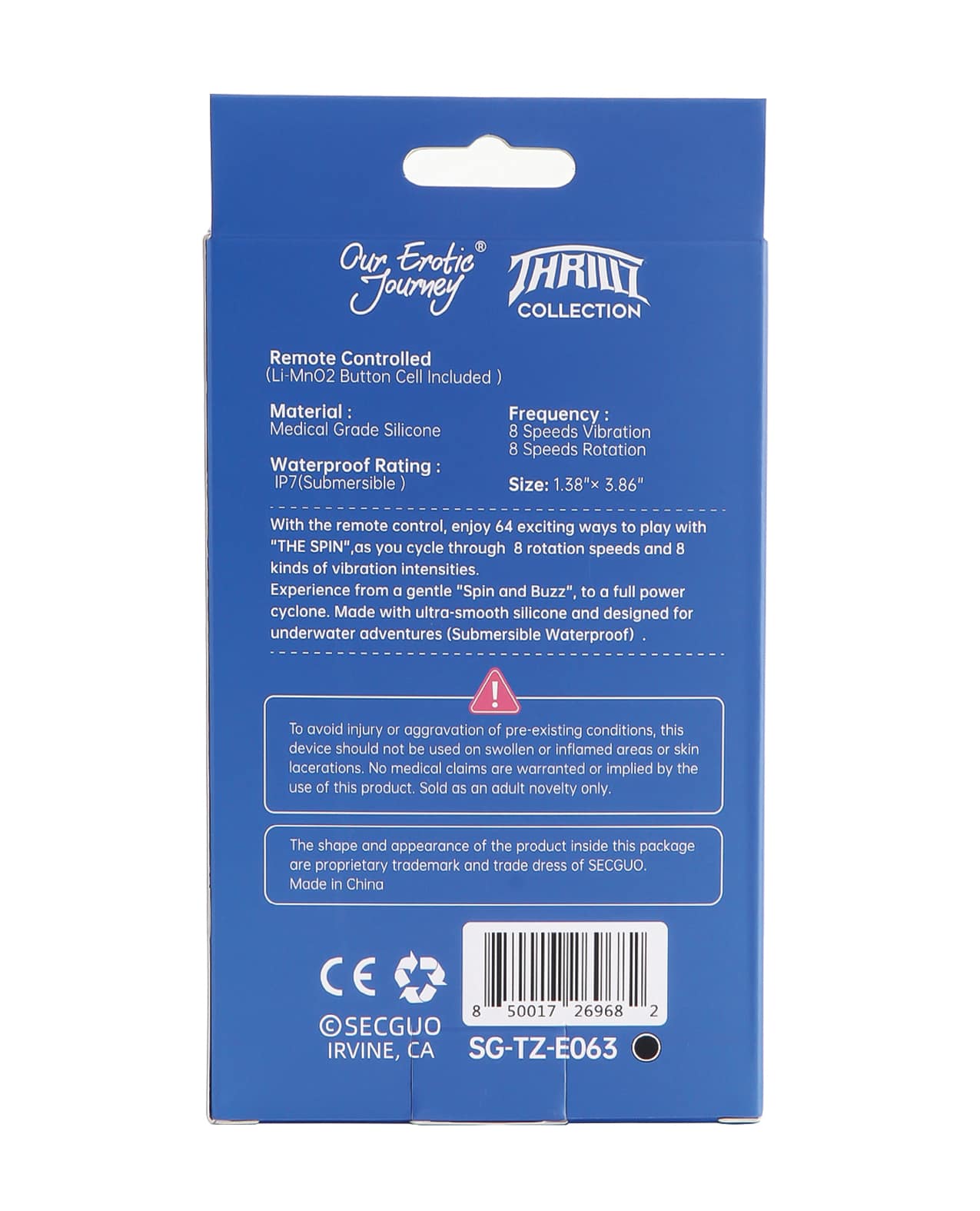 Thrillz The Spin Anal Plug w/Remote - Image 6