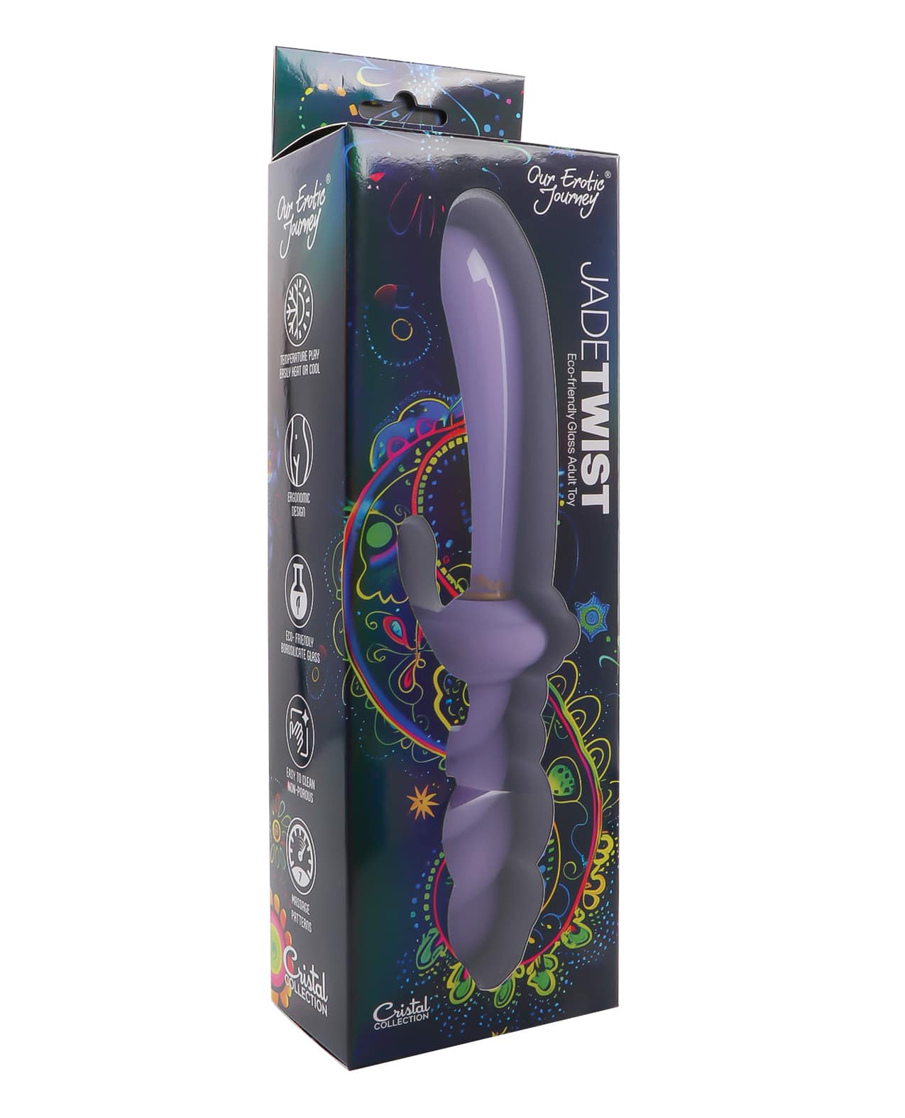 Cristal Jade Twist Glass Rabbit - Image 7