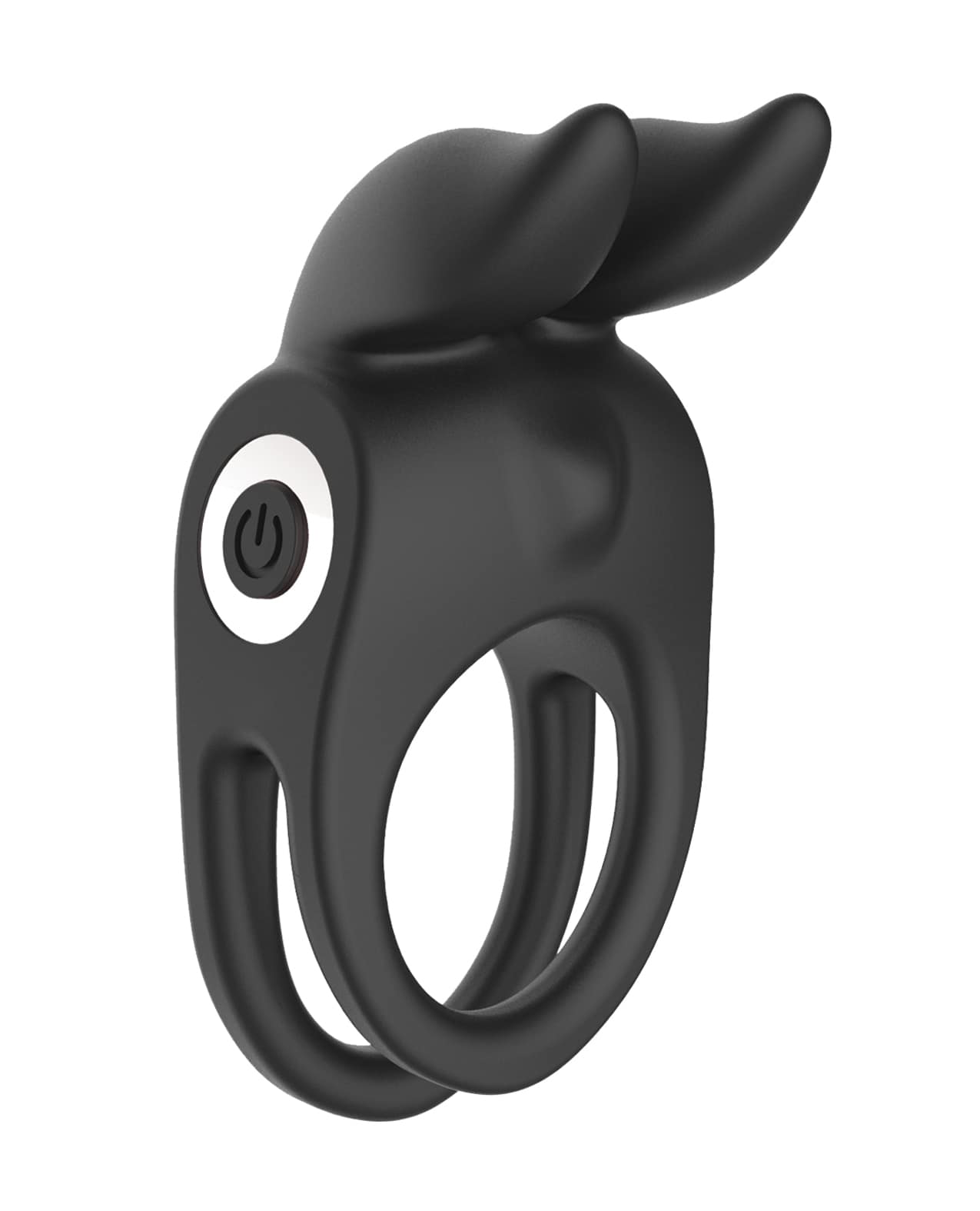 Enhancer Vibrating Rabbit C-Ring - Black - Image 2