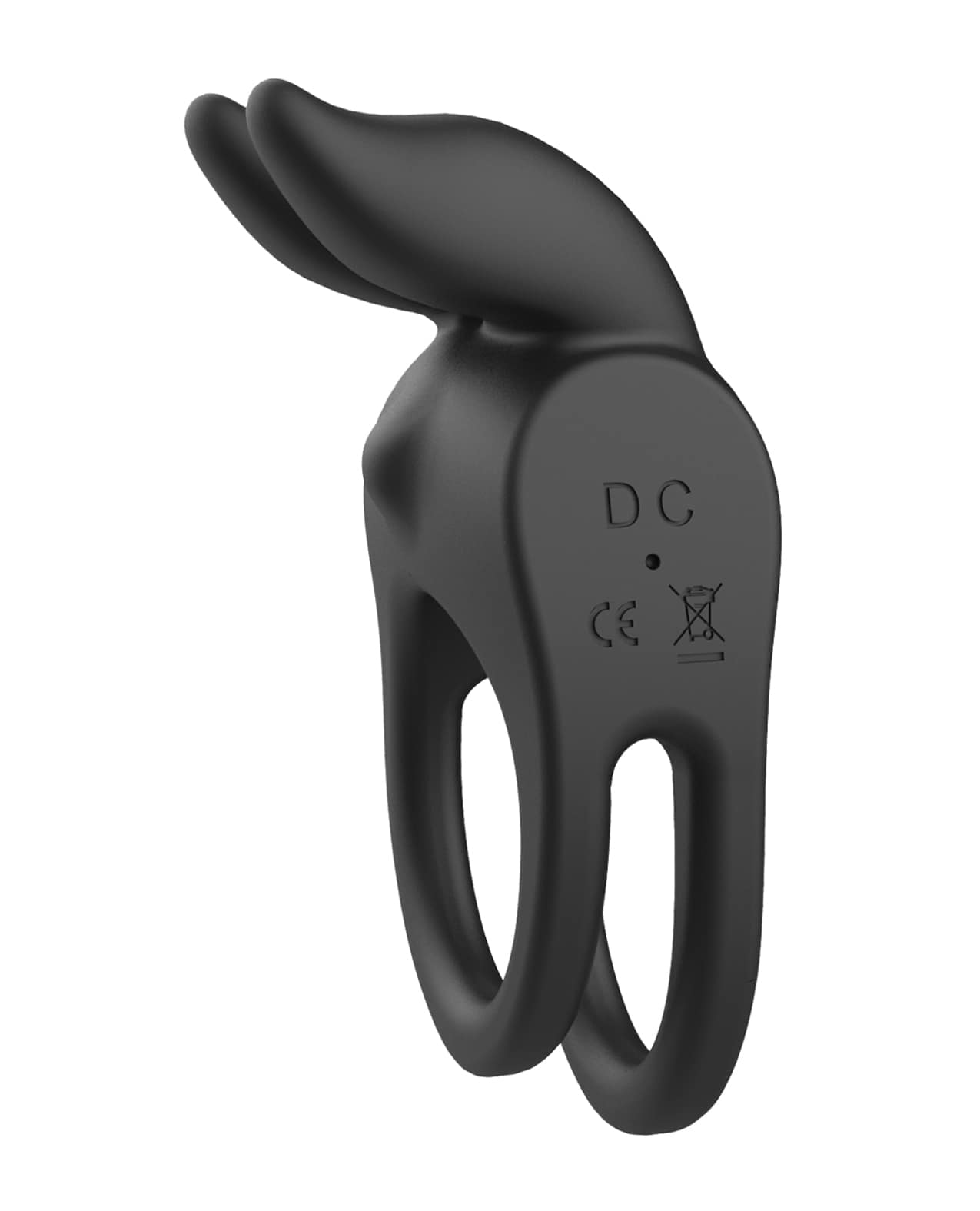 Enhancer Vibrating Rabbit C-Ring - Black - Image 3