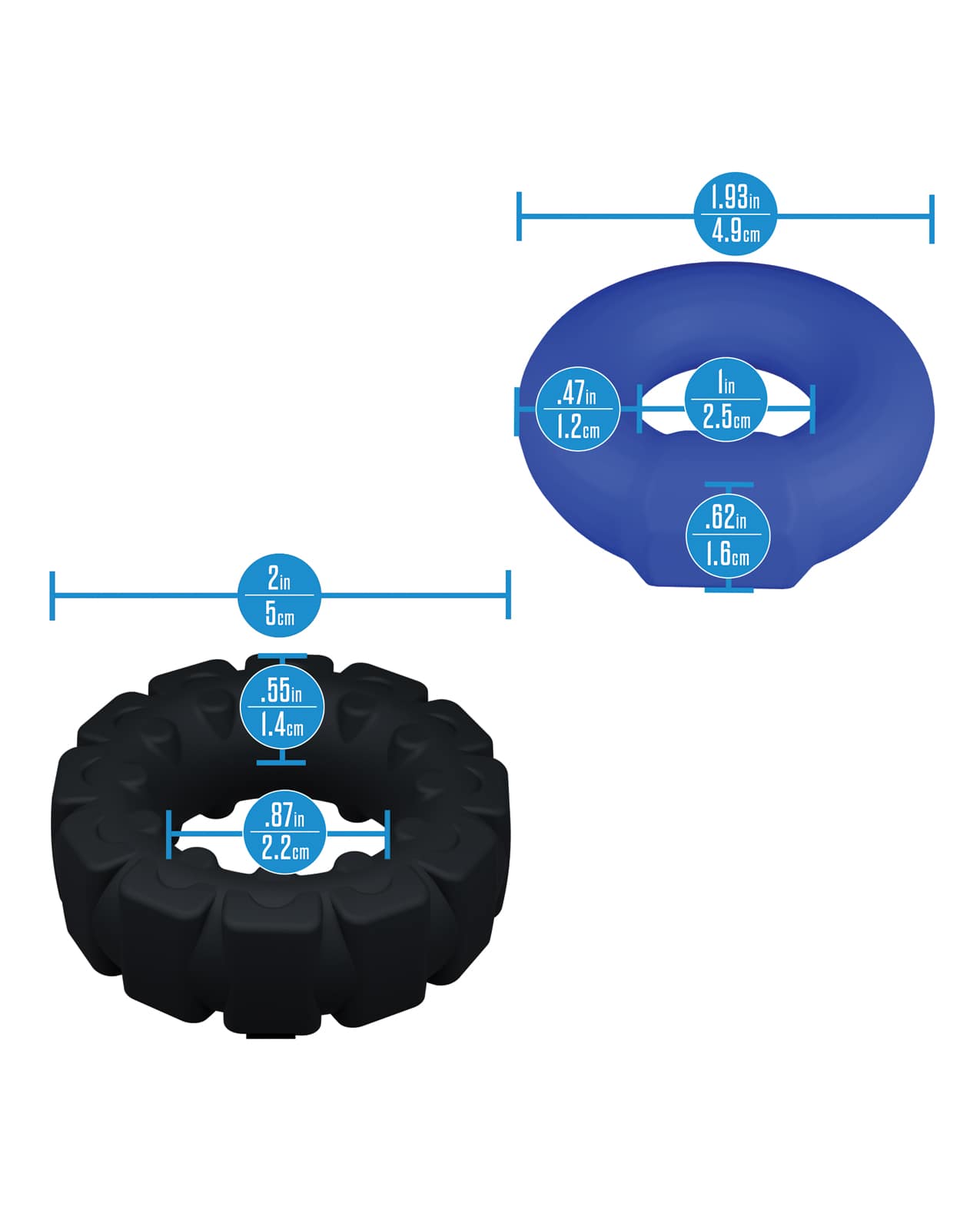 Blush Performance Plus Engage - Black/Blue - Image 7