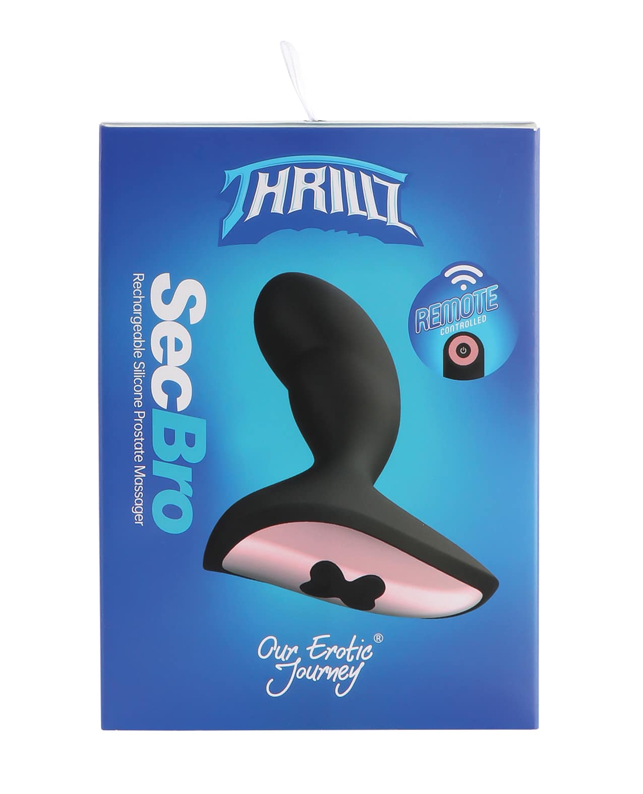 Thrillz Sec Bro Silicone Prostate Massager w/Remote - Image 2