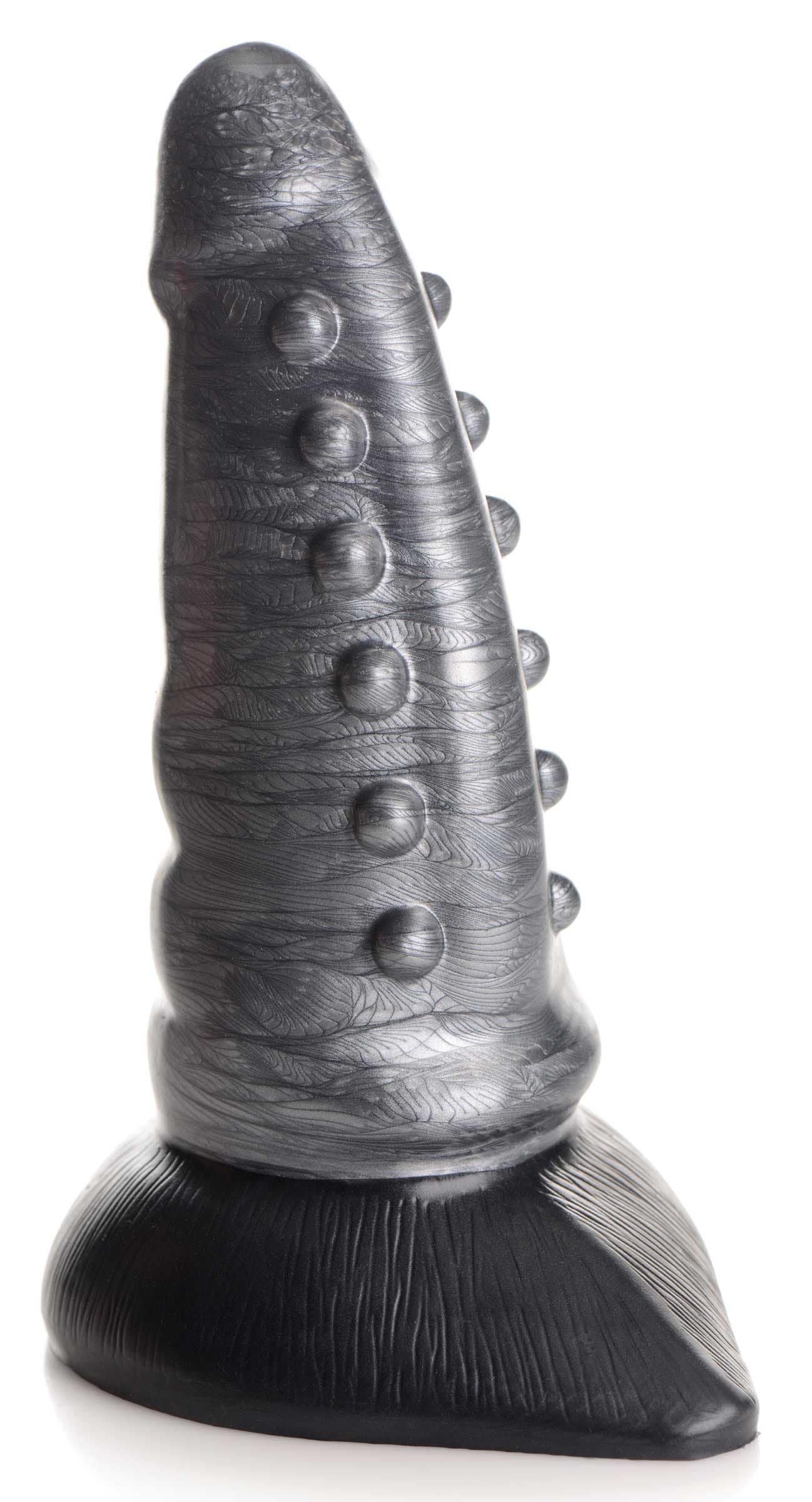 Beastly Tapered Bumpy Silicone Dildo - Image 5