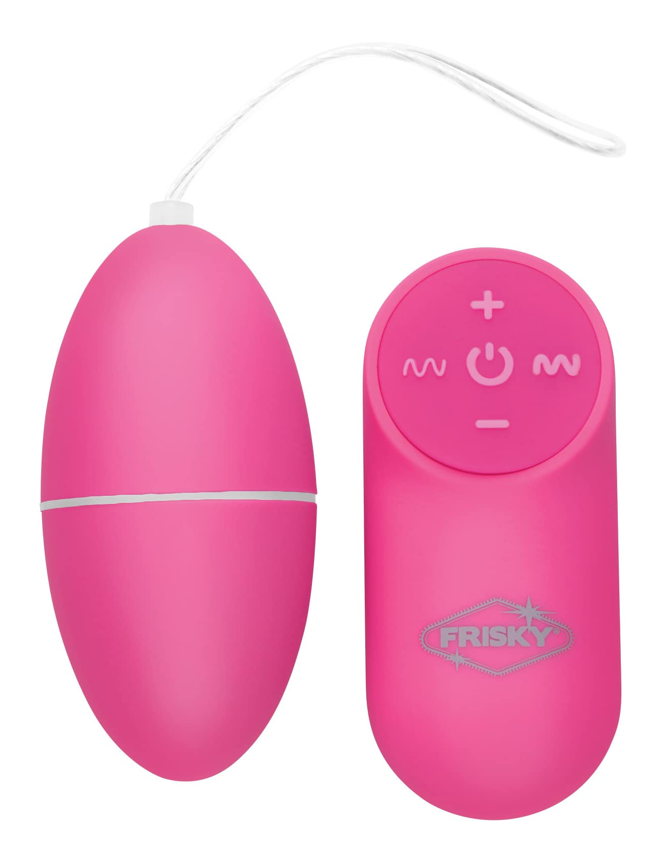 28X Scrambler Vibrating Egg with Remote Control - Pink - Image 2