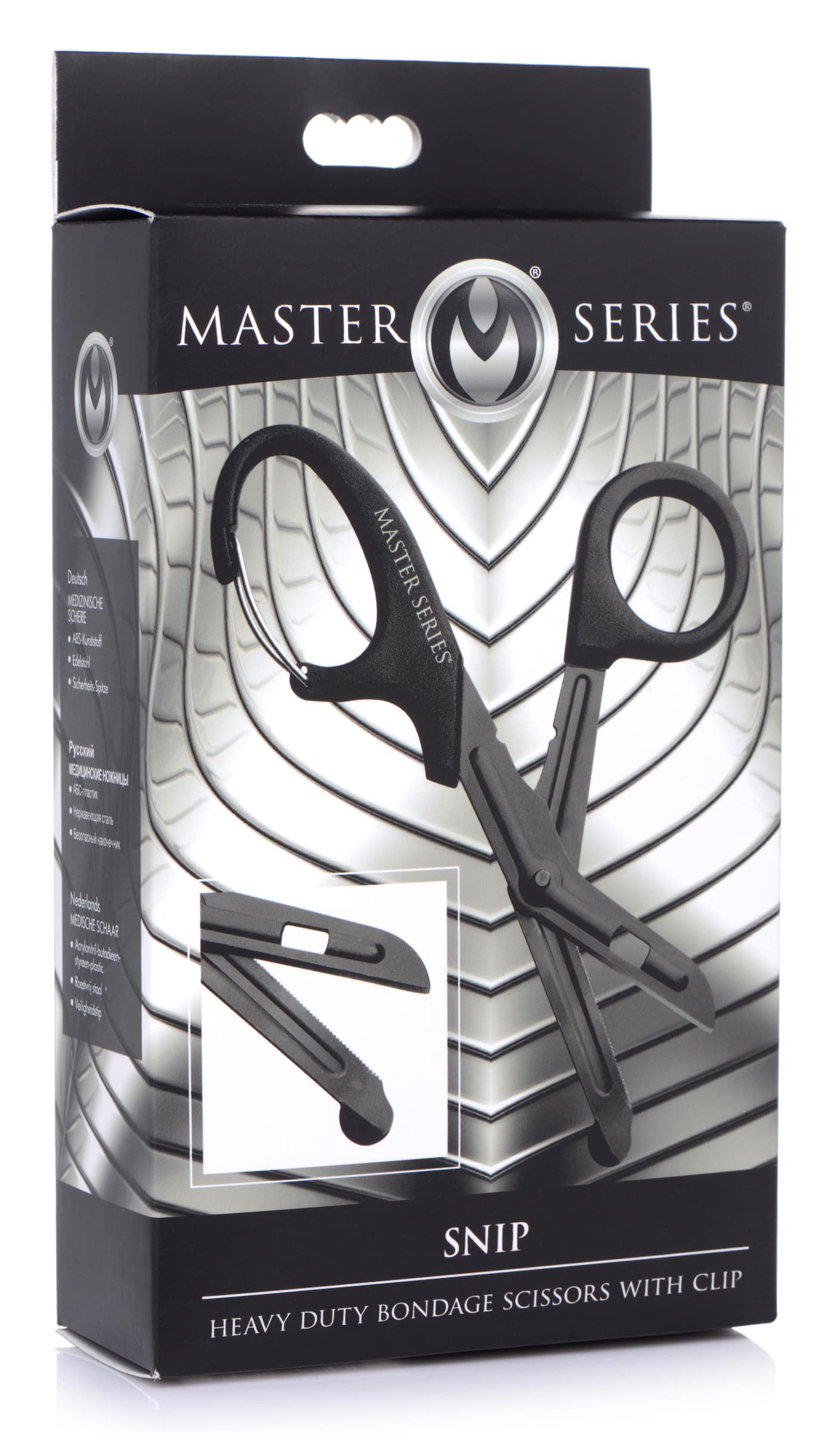 Snip Heavy Duty Bondage Scissors with Clip - Image 8