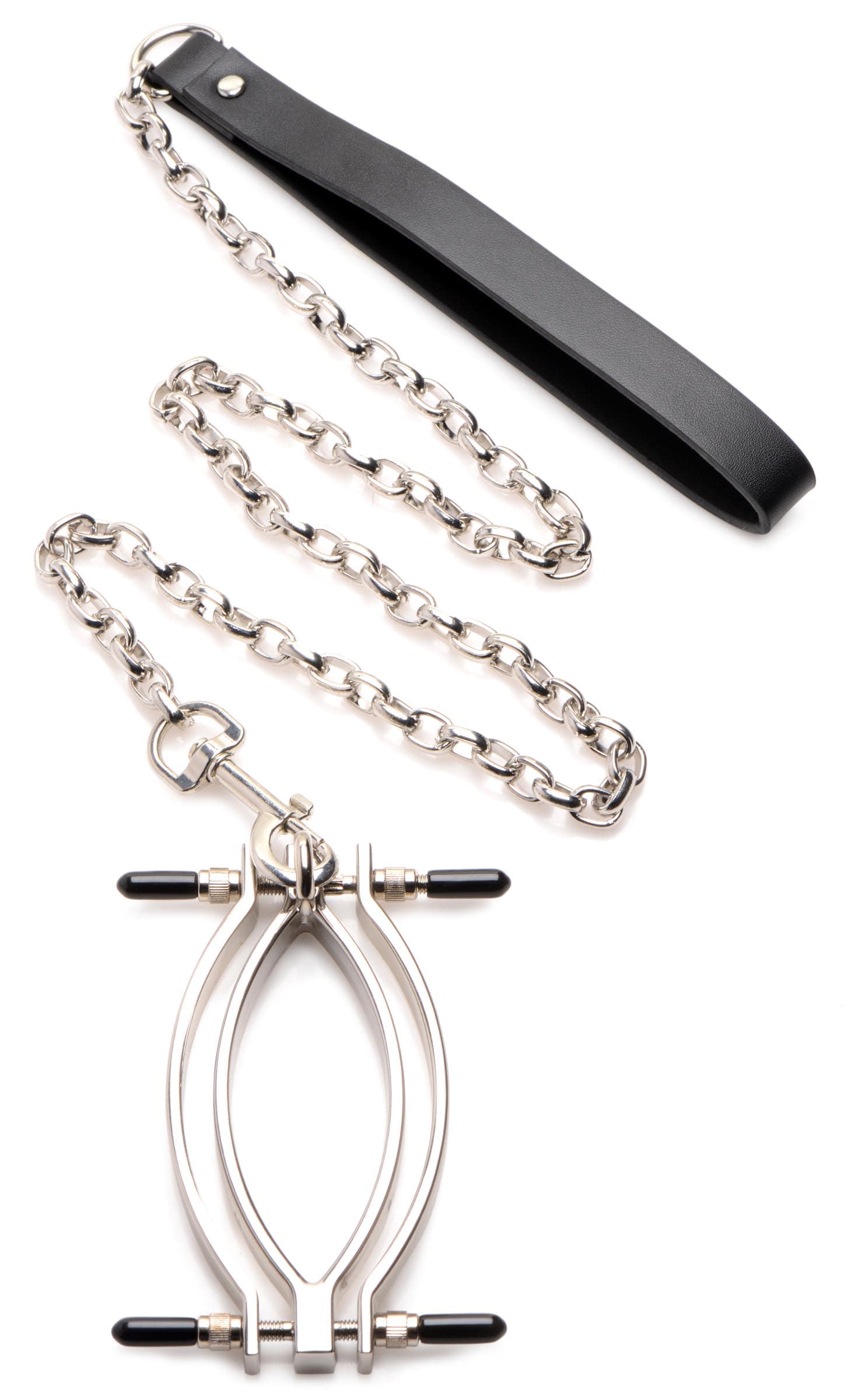 Adjustable Pussy Clamp with Leash - Image 3