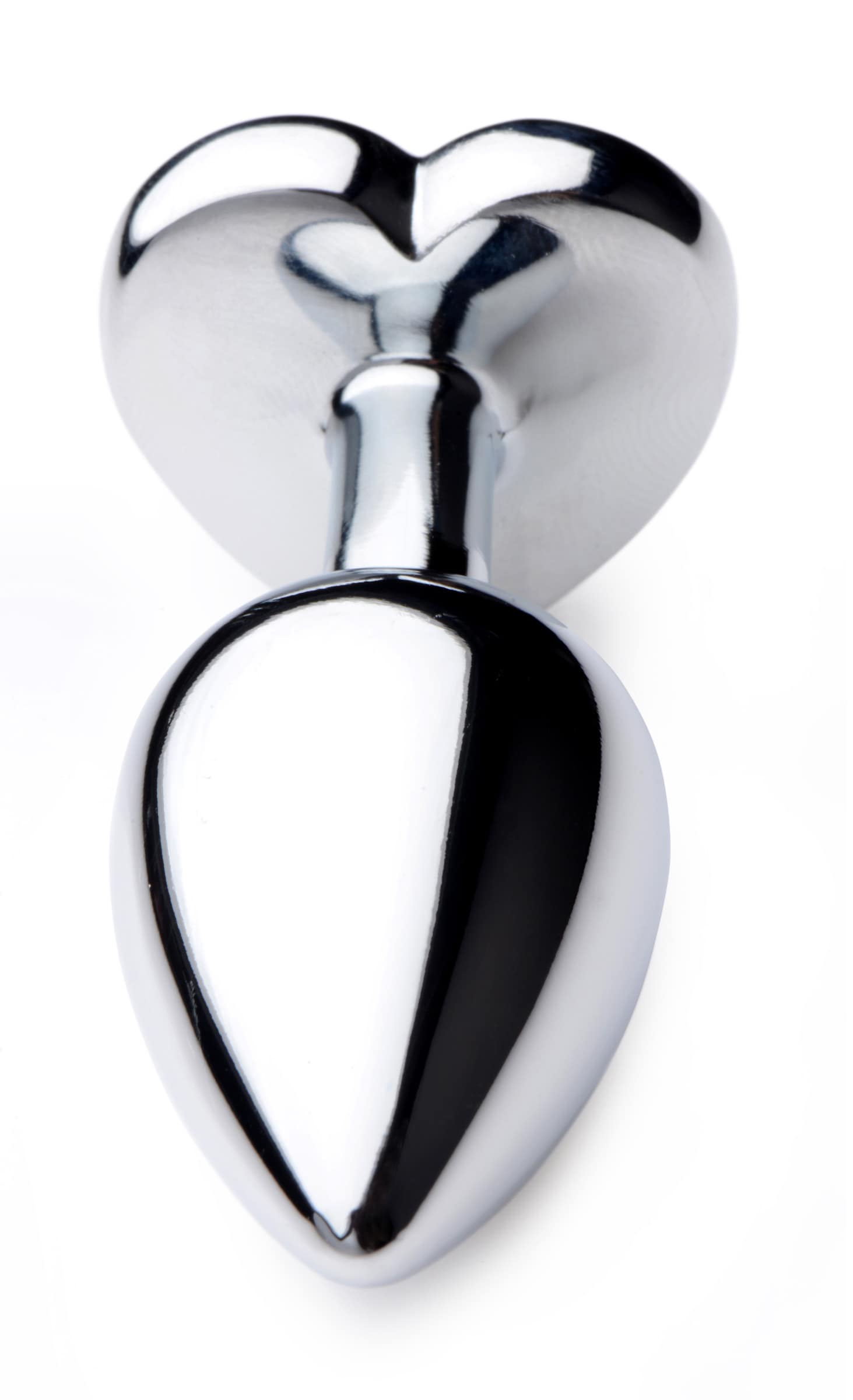 Black Heart Gem Anal Plug - Small - Image 7