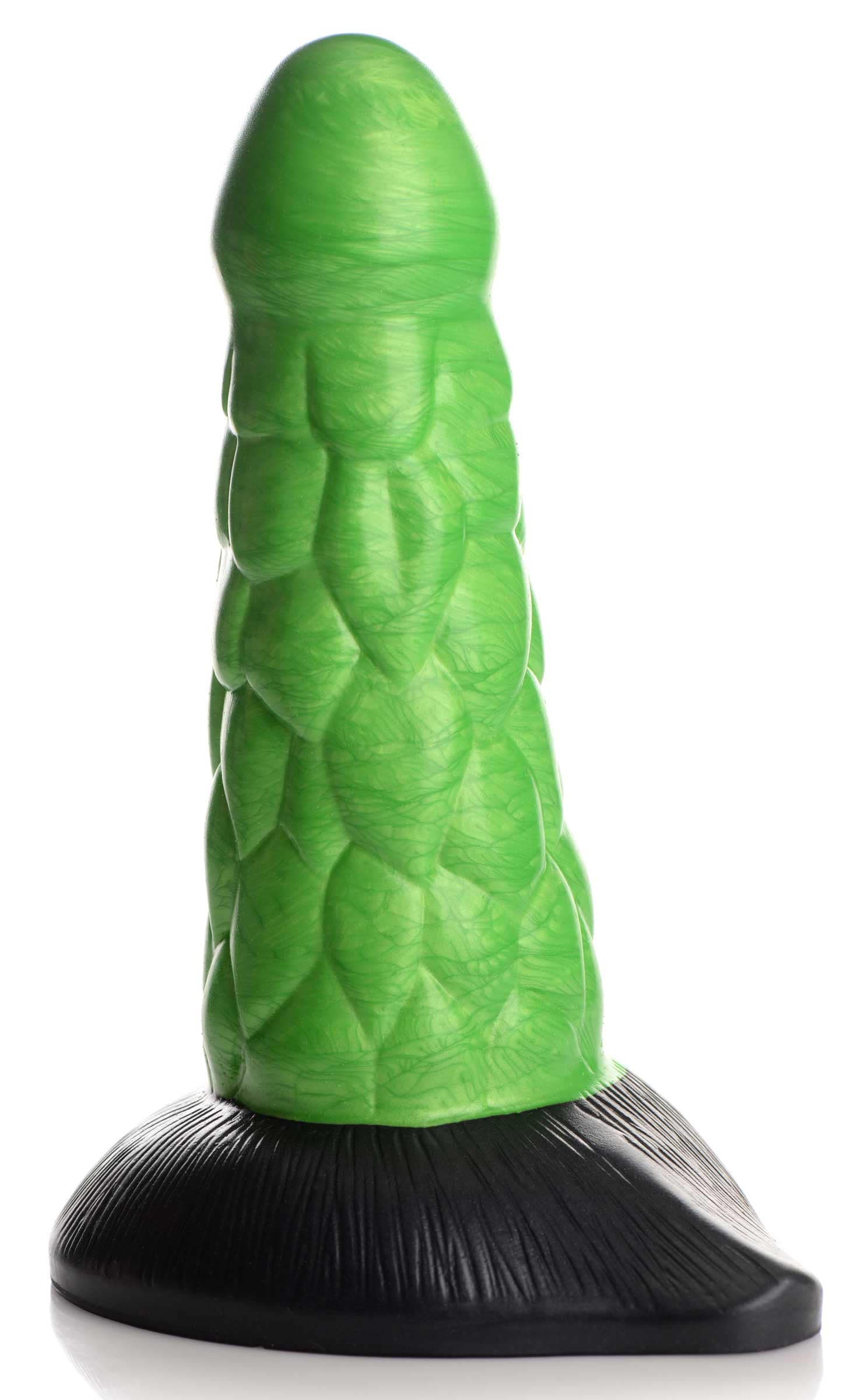 Radioactive Scaly Reptile Thick Silicone Dildo - Image 4
