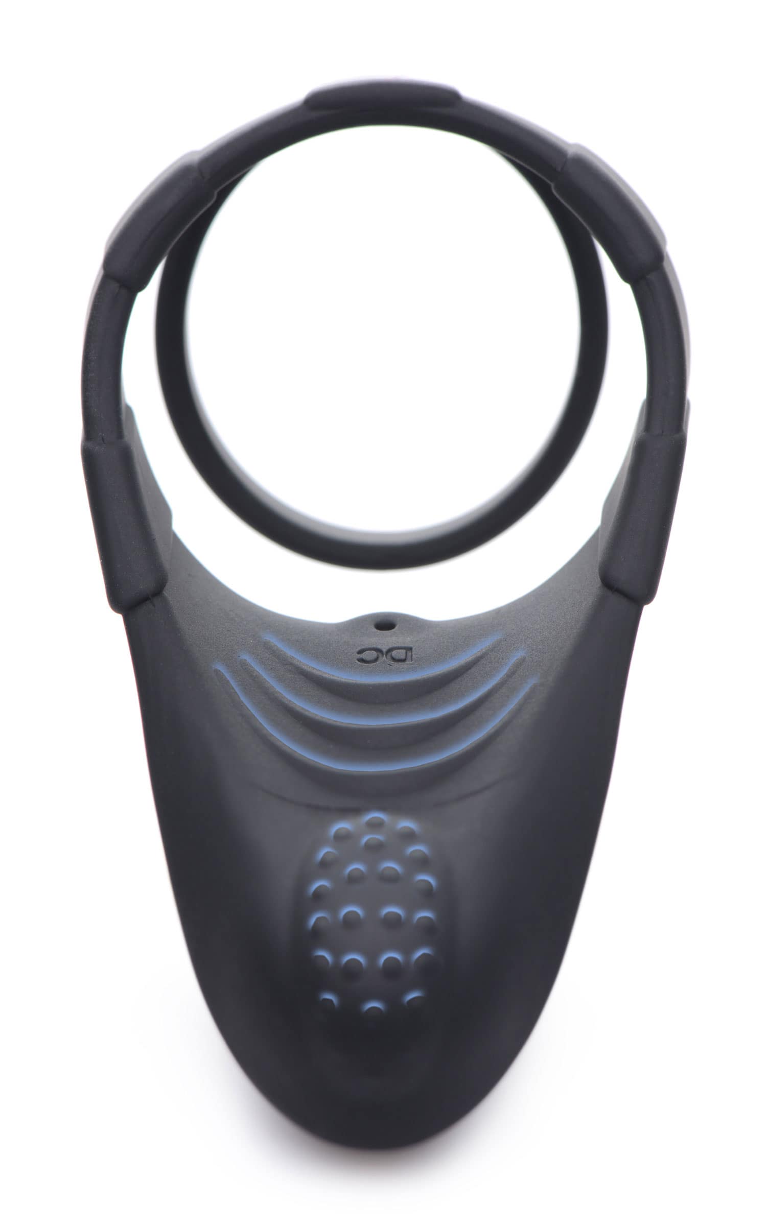 10X Silicone Cock Ring with Vibrating Taint Stimulator - Image 5