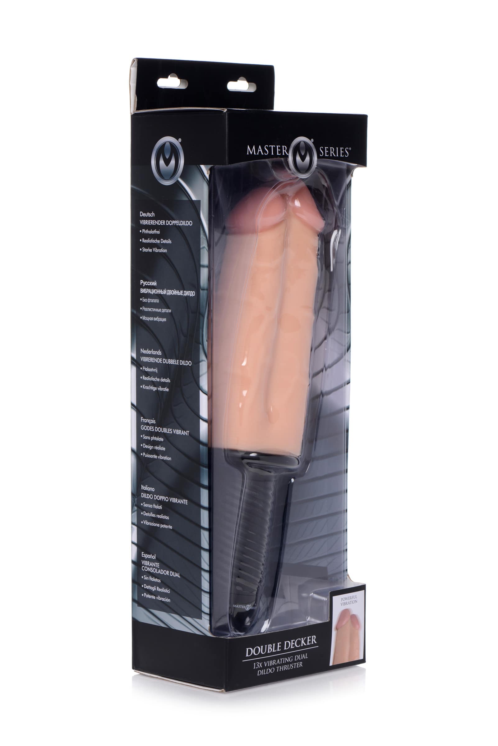Double Decker 13X Vibrating Dual Dildo Thruster - Image 7