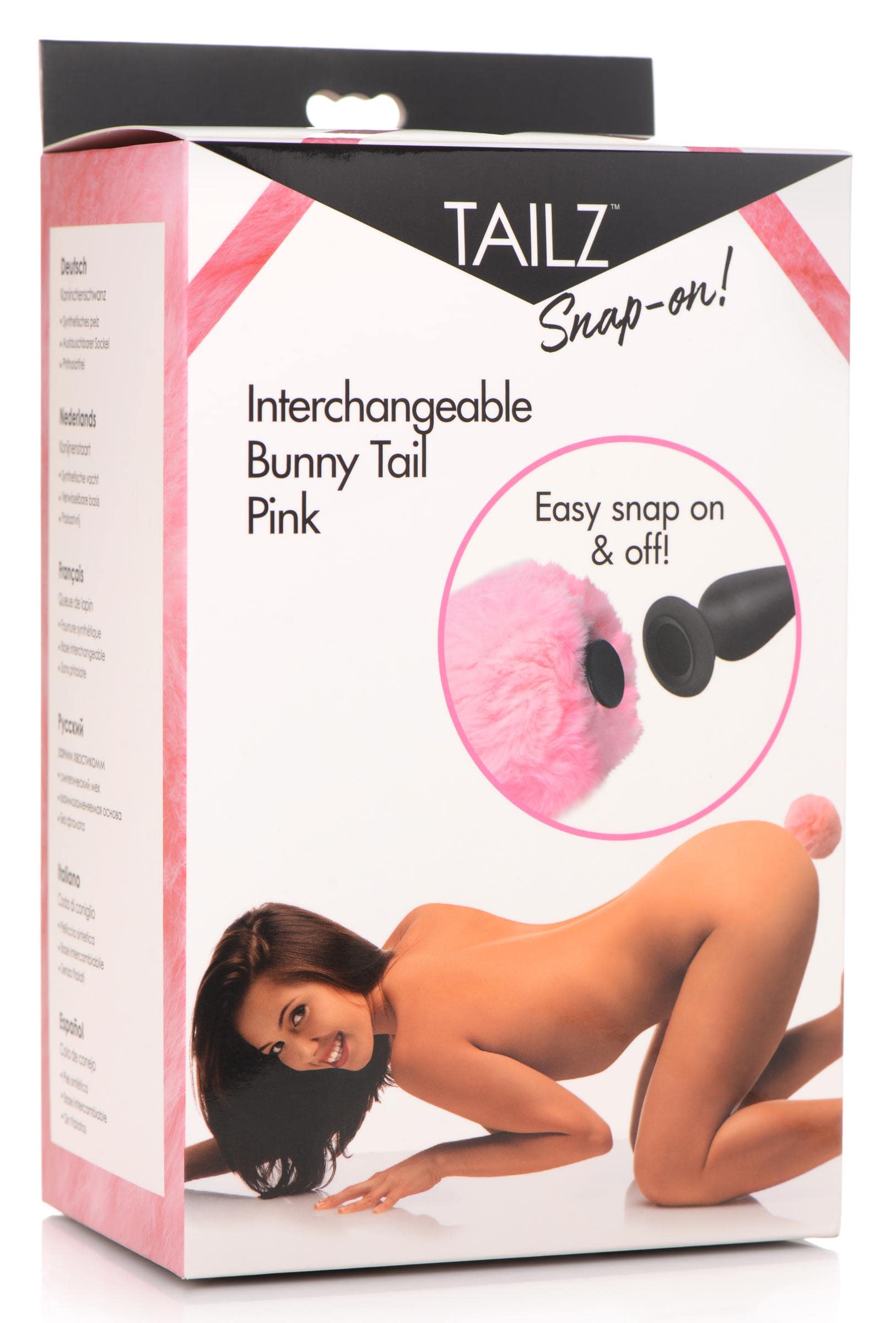 Interchangeable Bunny Tail - Pink - Image 7