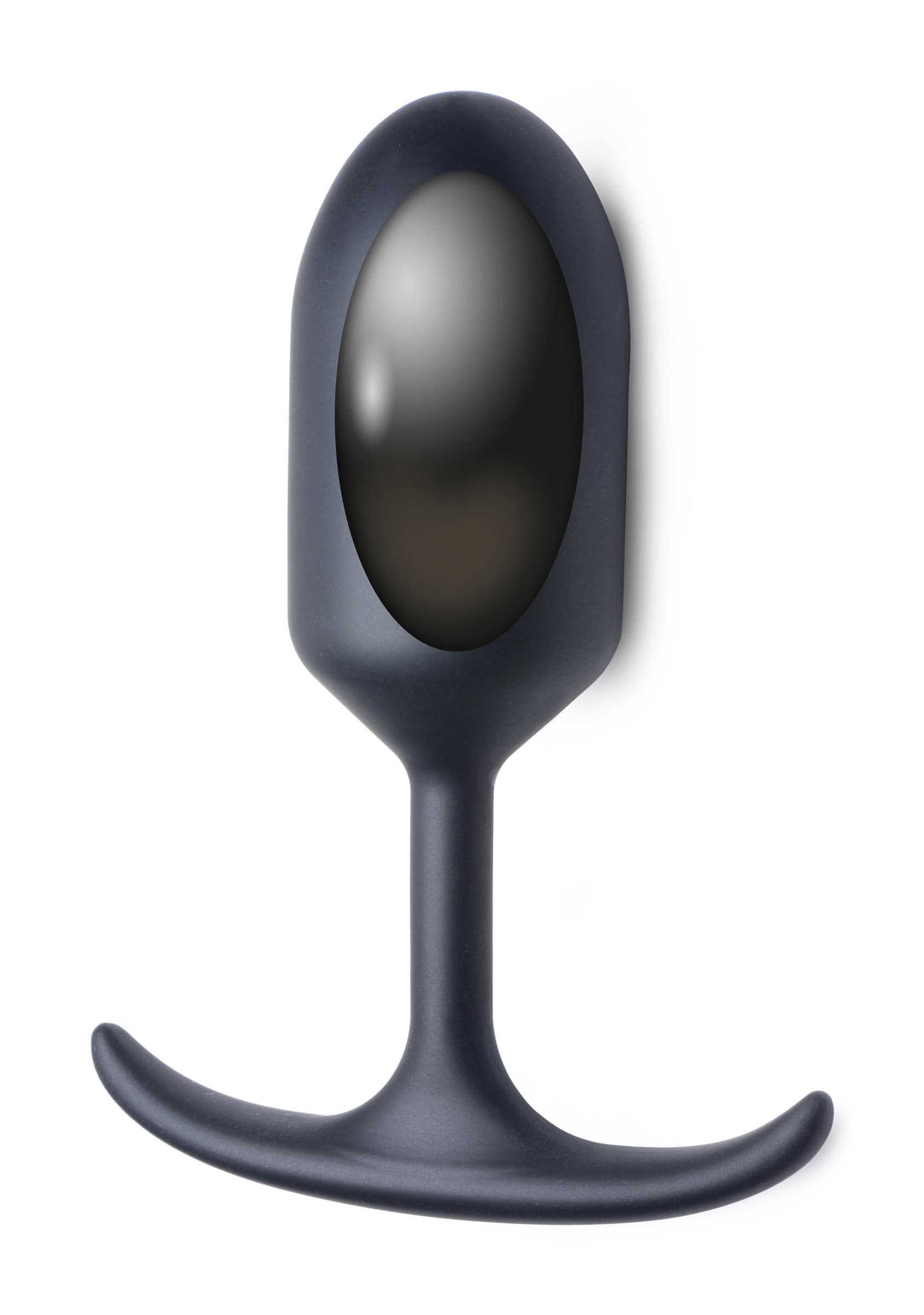 Premium Silicone Weighted Anal Plug - Large - Image 4