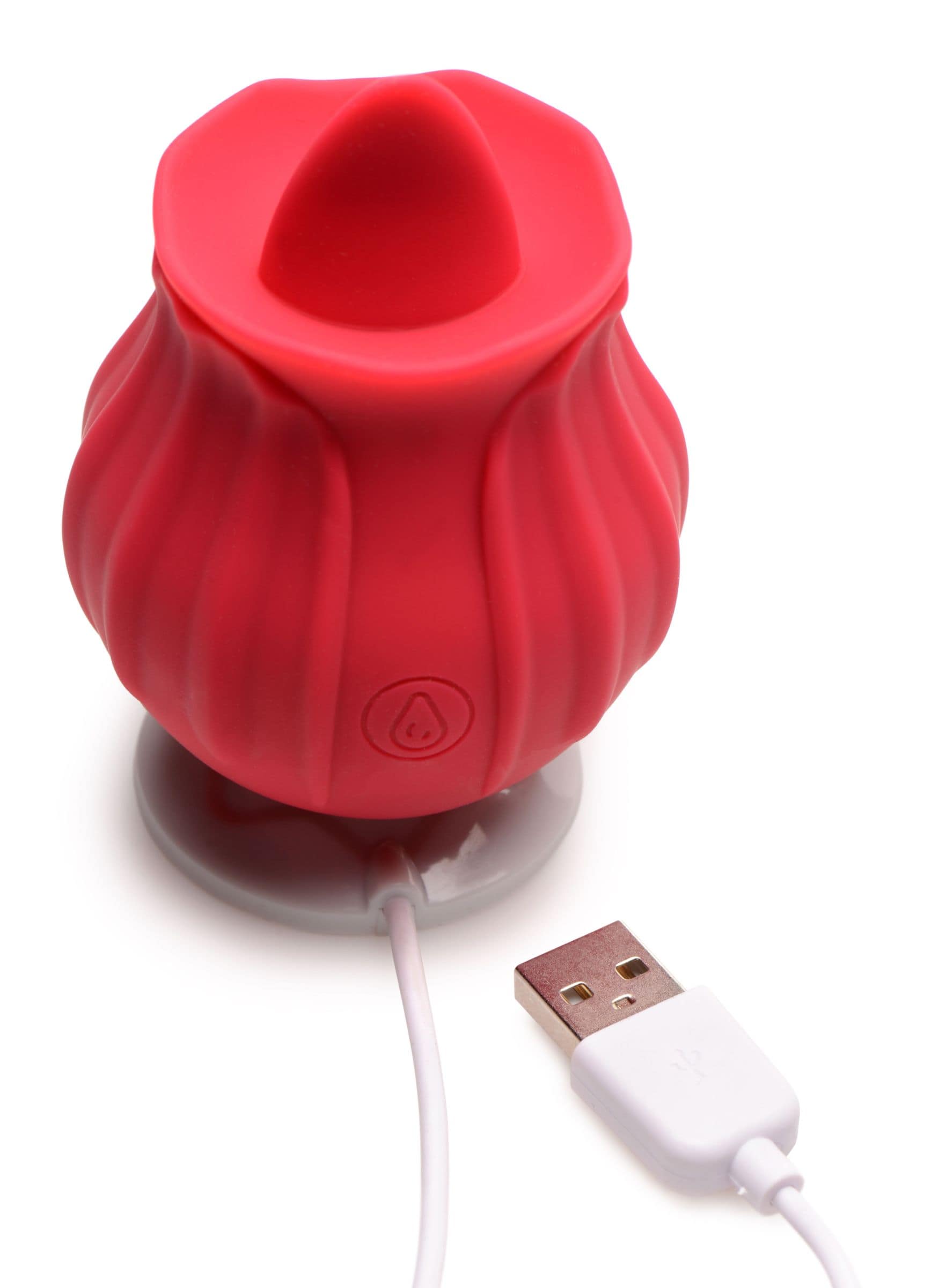 Bloomgasm Wild Violet 10X Silicone Clit Licking Stimulator - Red - Image 5