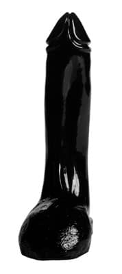14 Inch Black Dildo