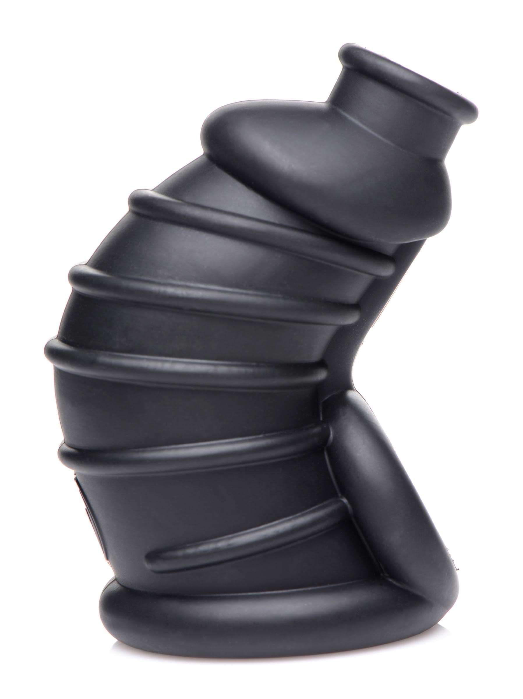 Dark Chamber Silicone Chastity Cage - Image 3