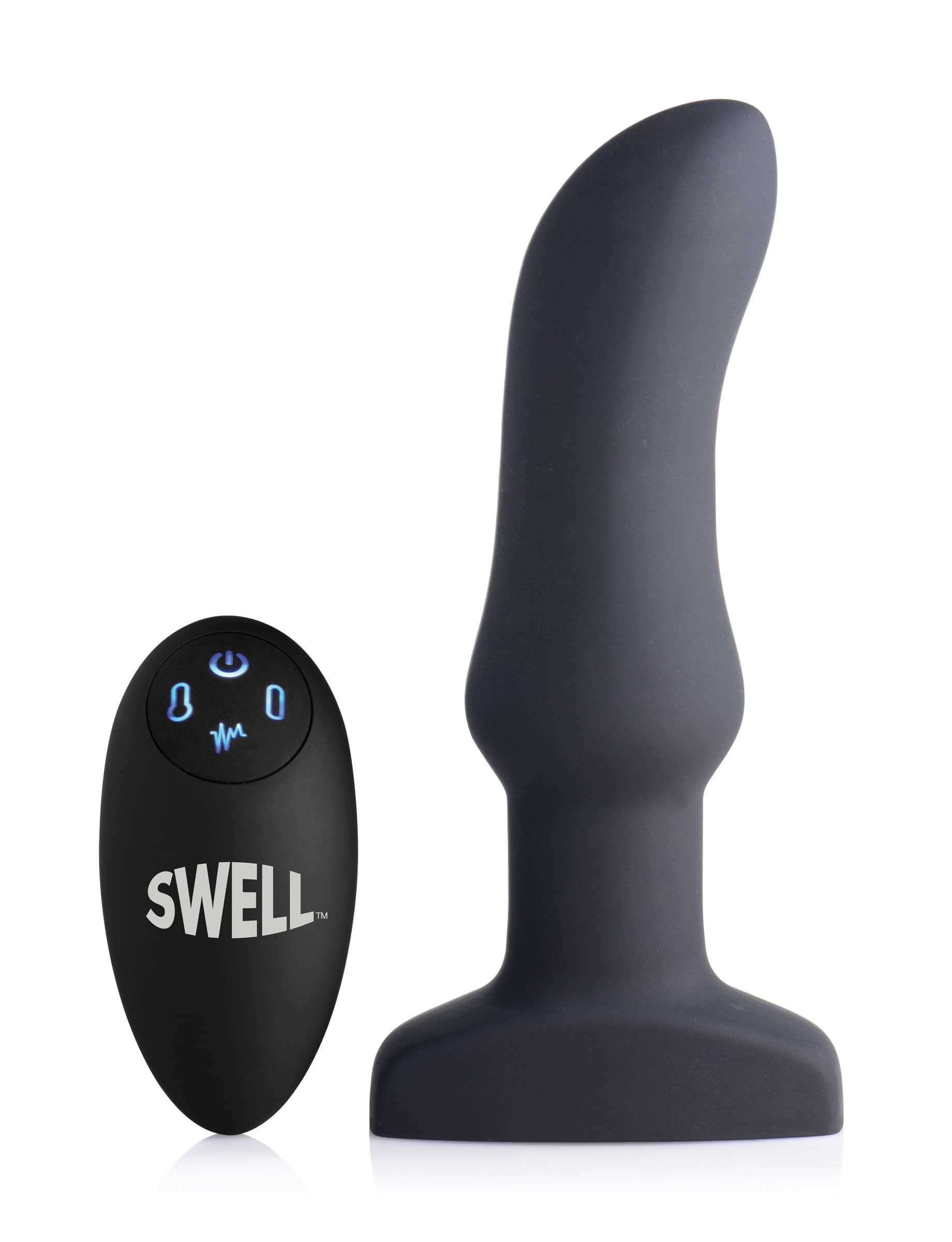 Worlds First Remote Control Inflatable 10X Vibrating Curved Silicone Anal Plug - Image 3