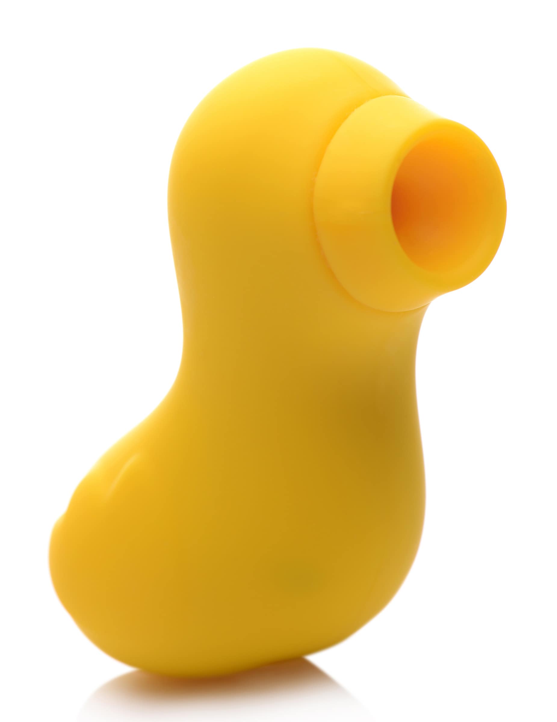 Sucky Ducky Silicone Clitoral Stimulator - Yellow - Image 4