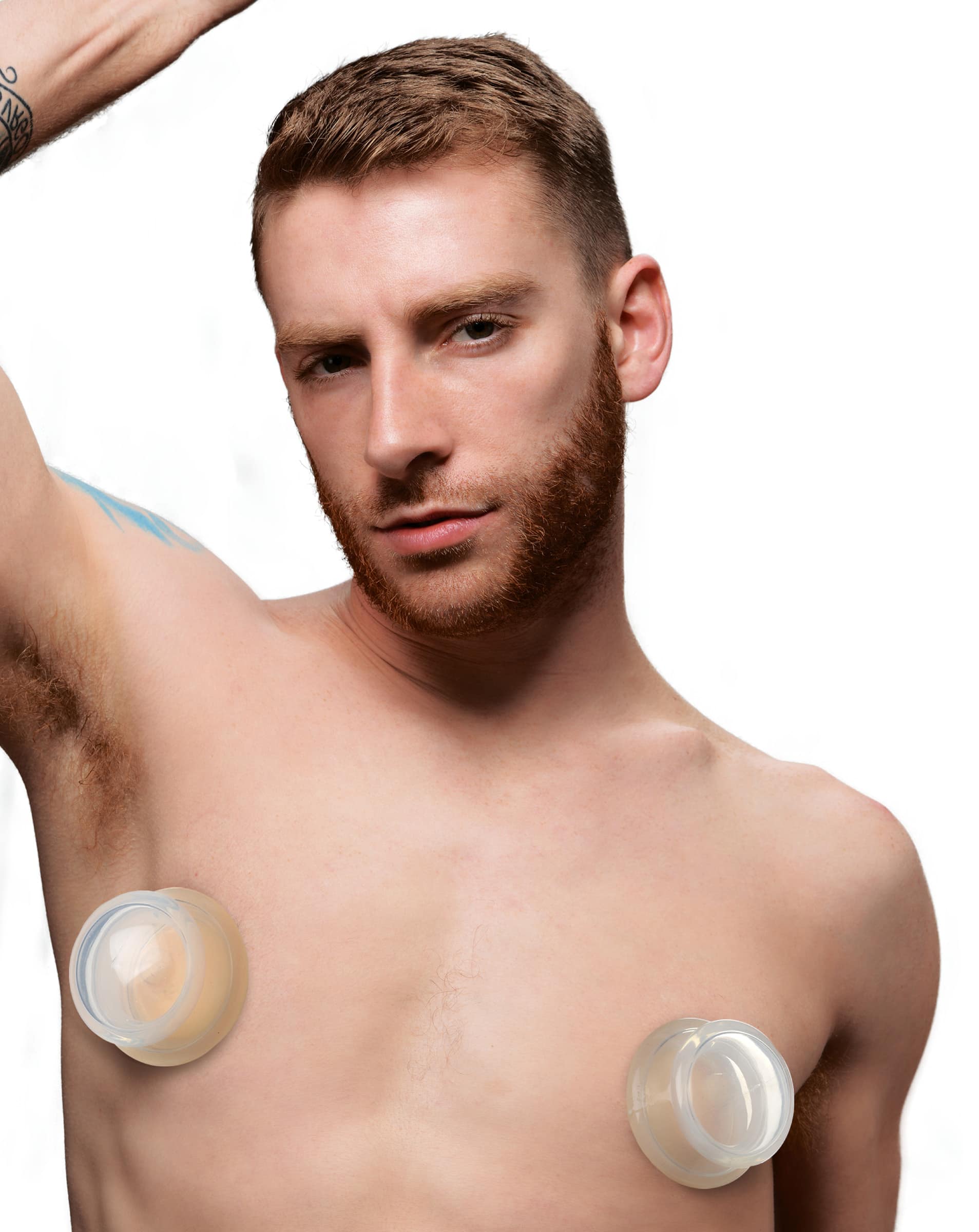 Clear Plungers Silicone Nipple Suckers - Large - Image 2