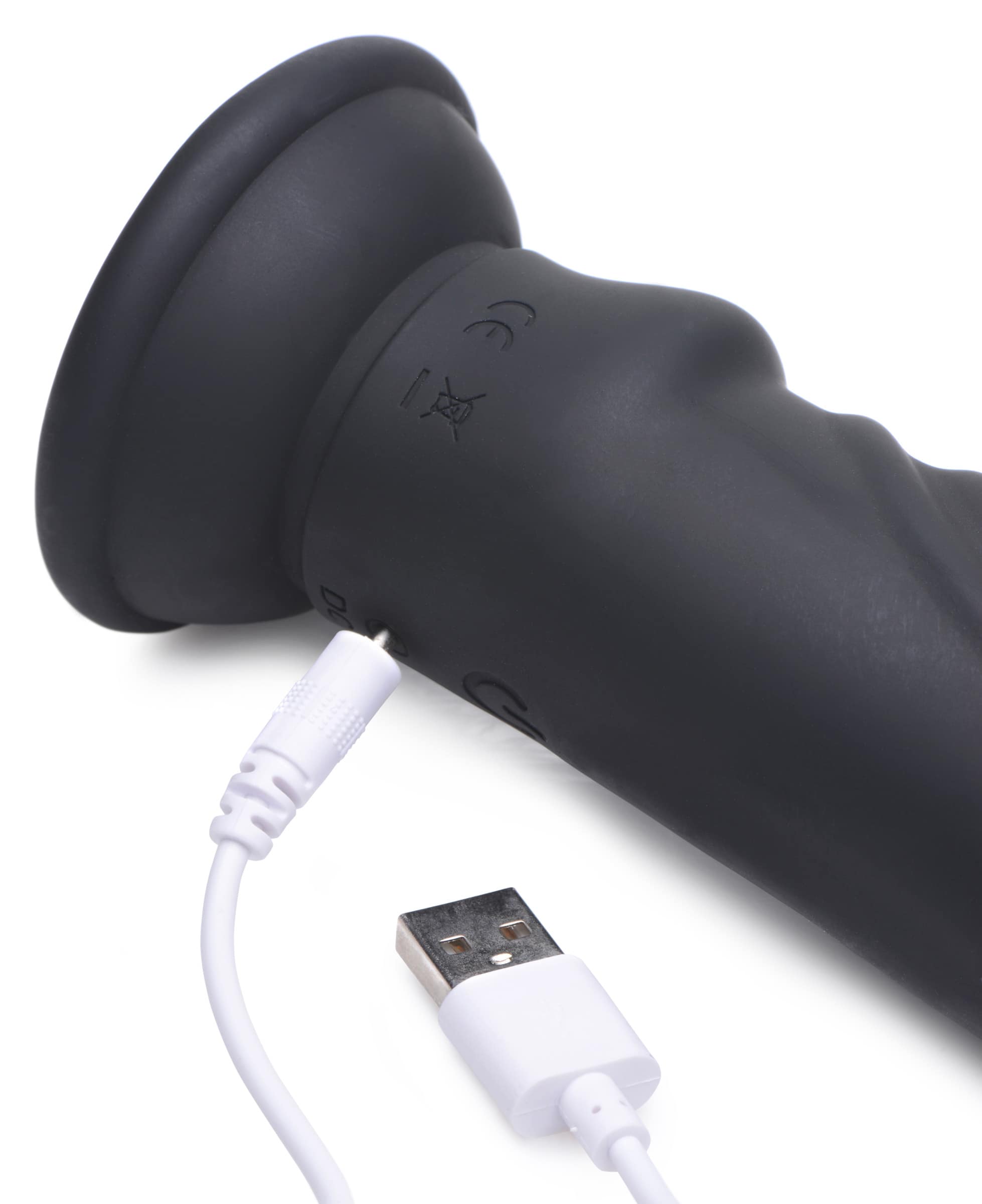 E-Stim Pro 5x Vibrating Dildo with Remote Control - Image 7