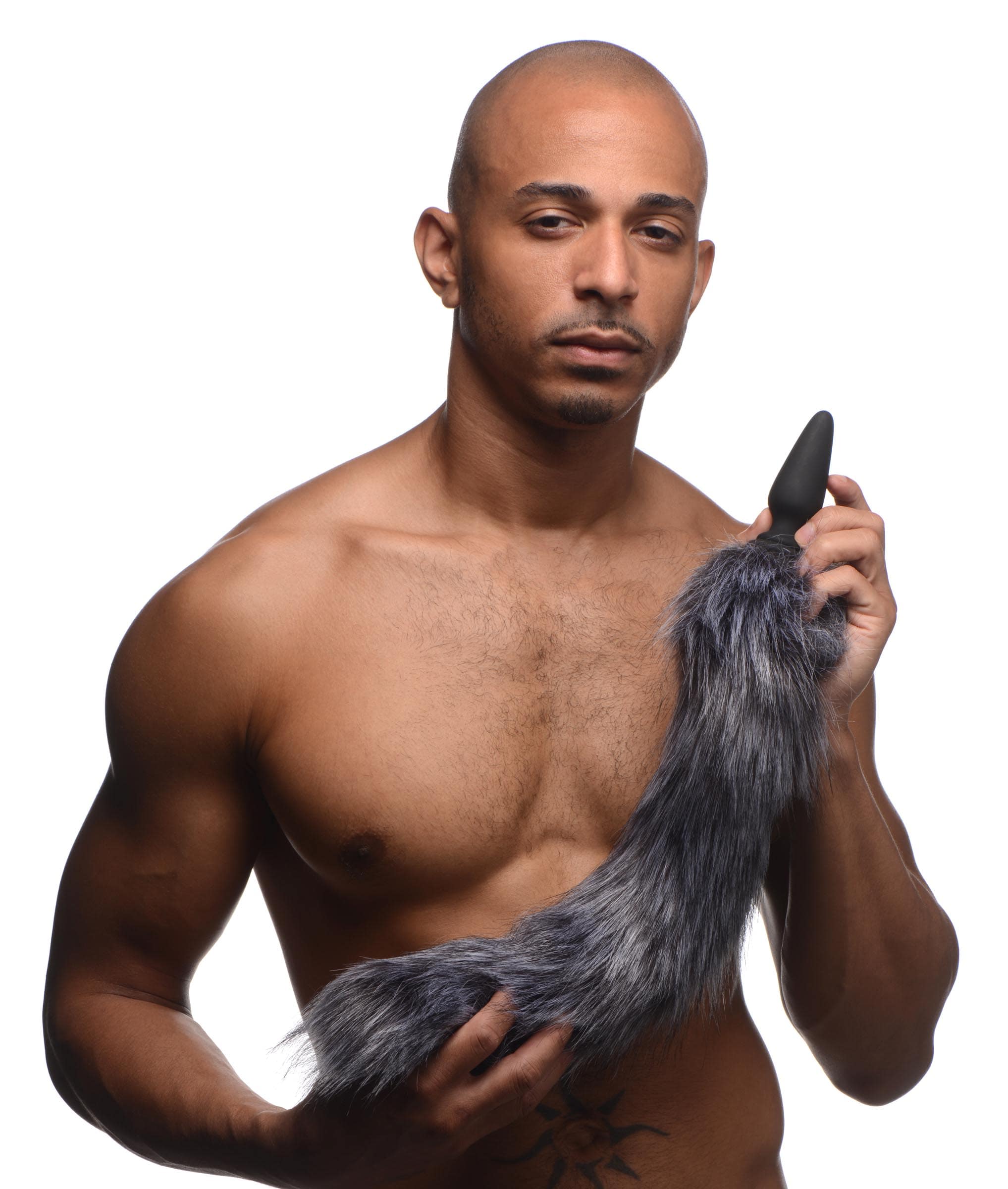 Silicone Anal Plug with 3 Interchangeable Tails - Image 8