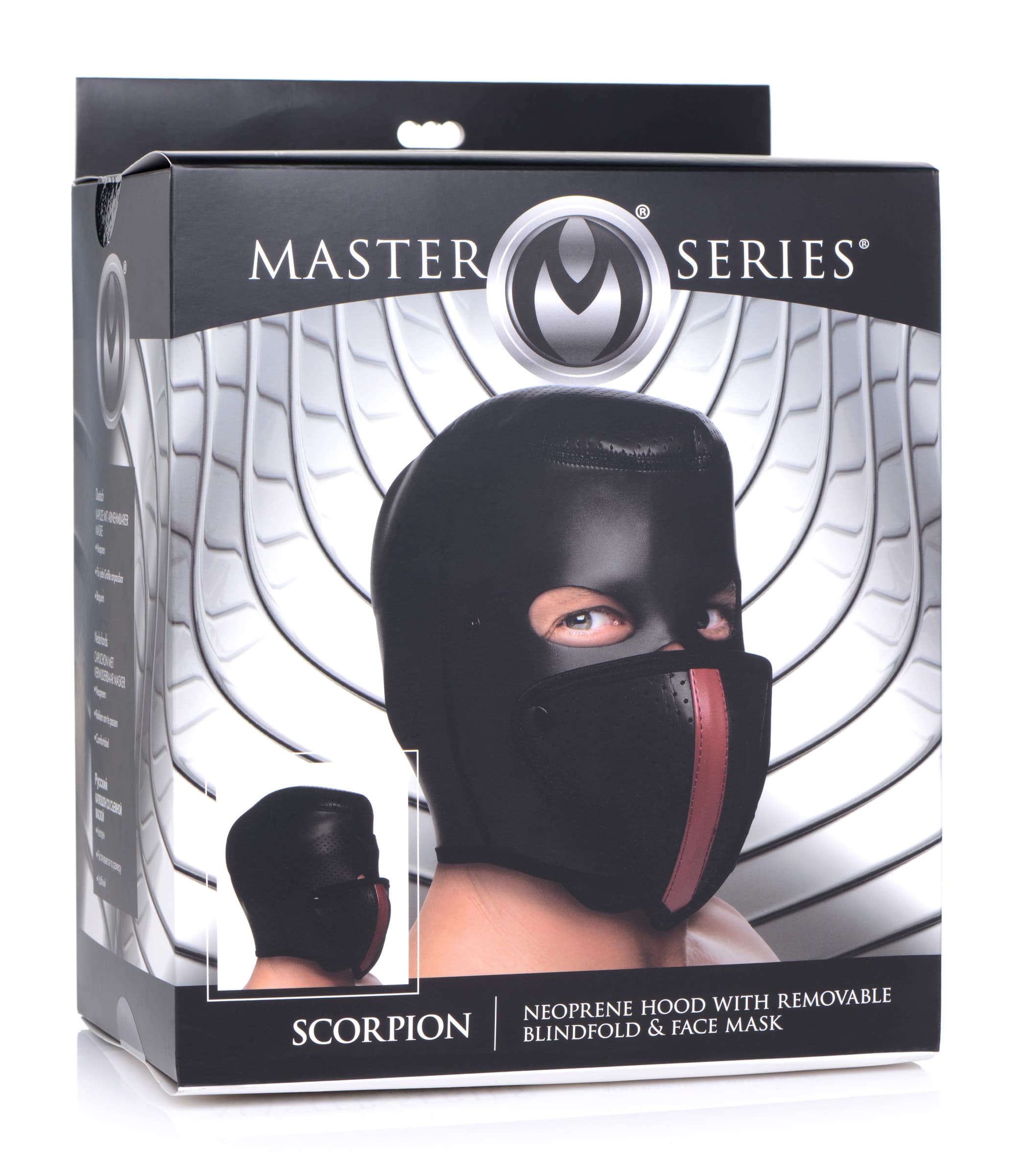 Scorpion Hood With Removable Blindfold and Face Mask - Image 7
