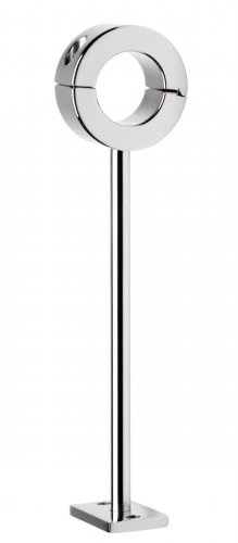 Mounted Locking Scrotum Cuff Front View