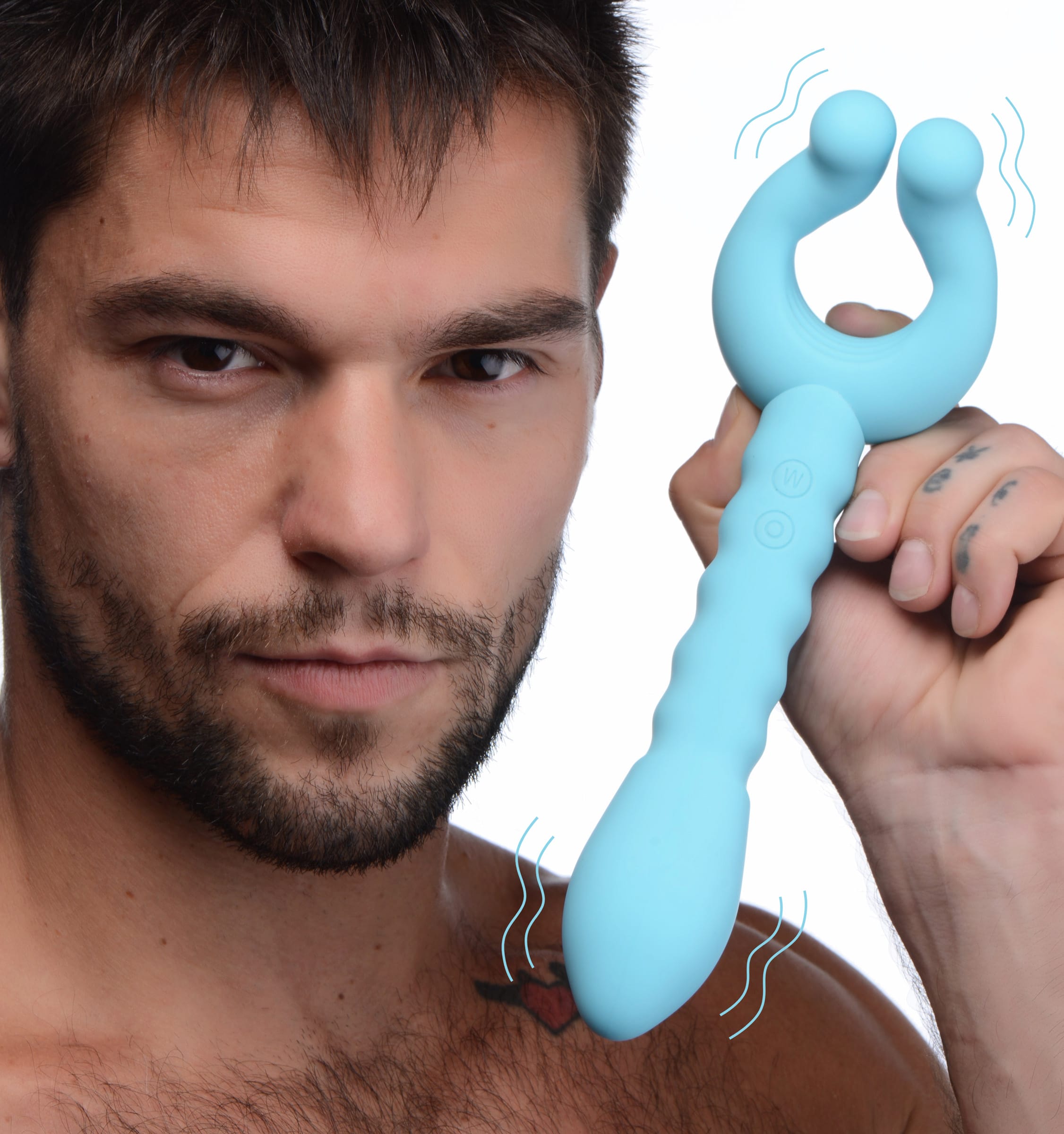 Yass! Vibe Dual-Ended Silicone Vibrator - Image 2