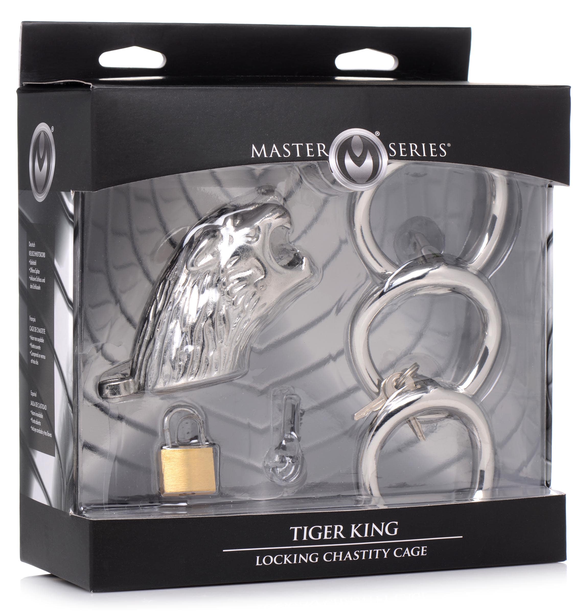 Tiger King Locking Chastity Cage - Image 8