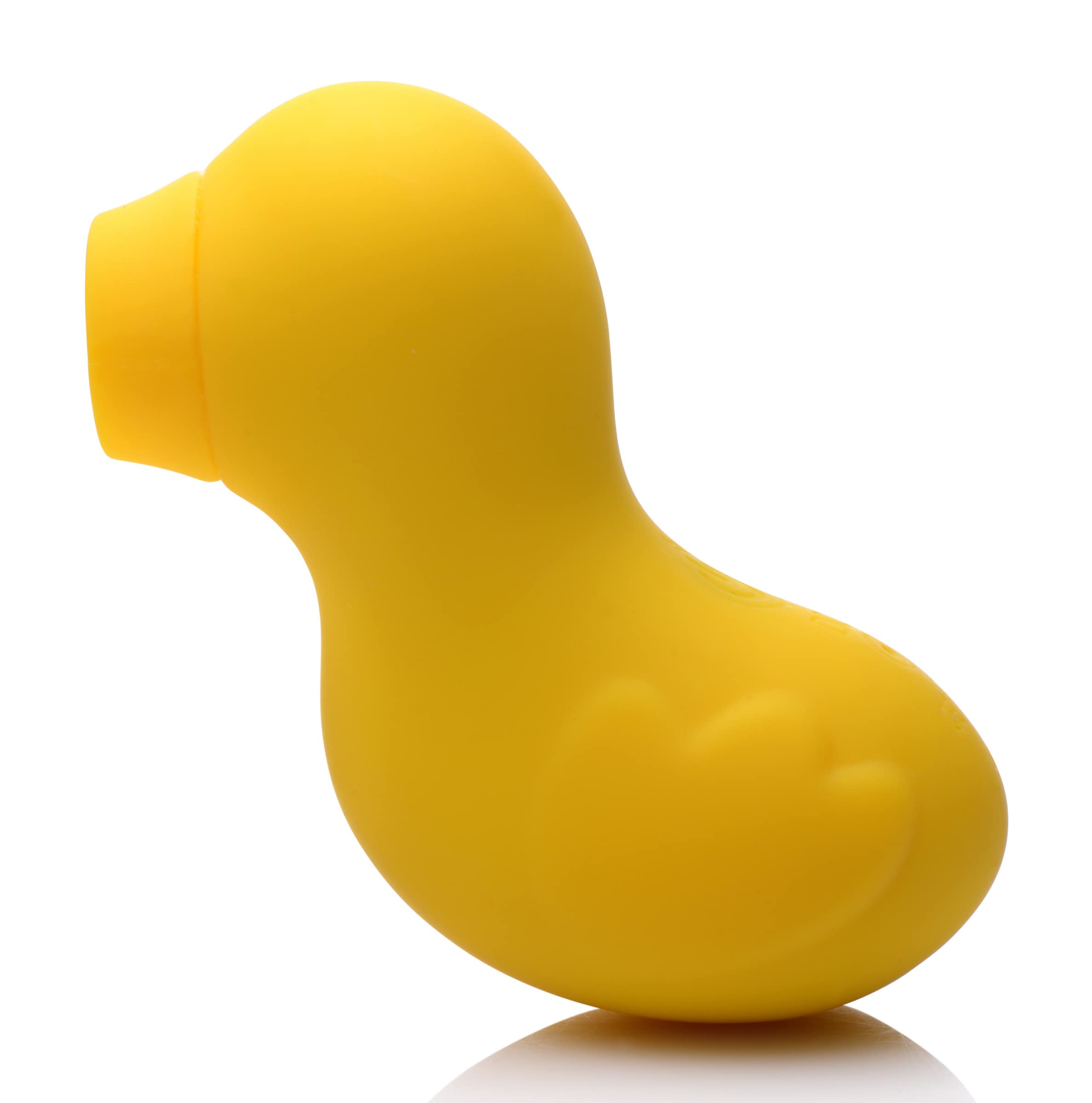 Sucky Ducky Silicone Clitoral Stimulator - Yellow - Image 3