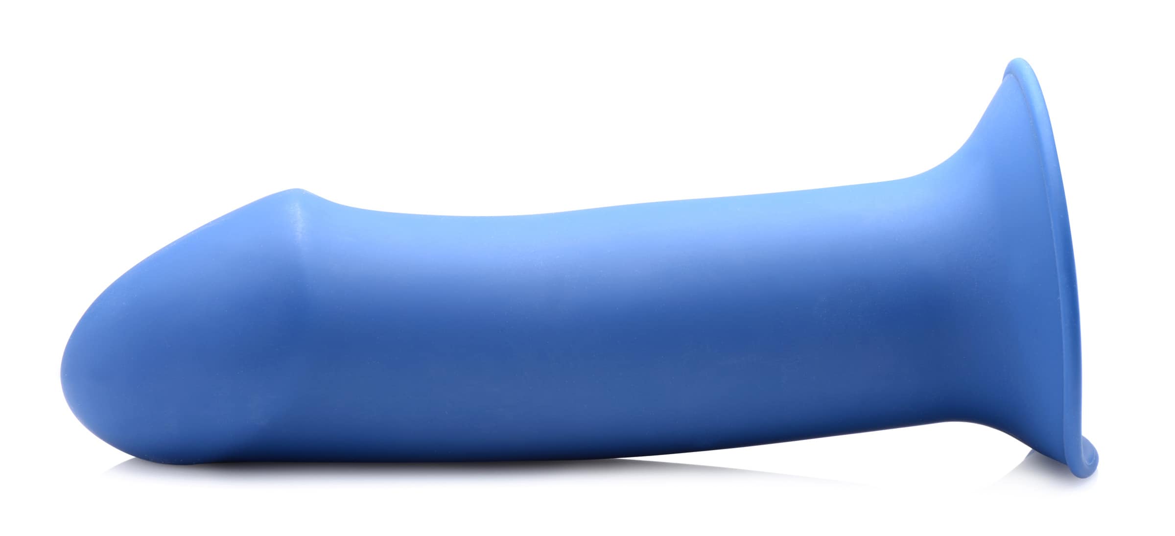 Squeezable Thick Phallic Dildo - Blue - Image 6