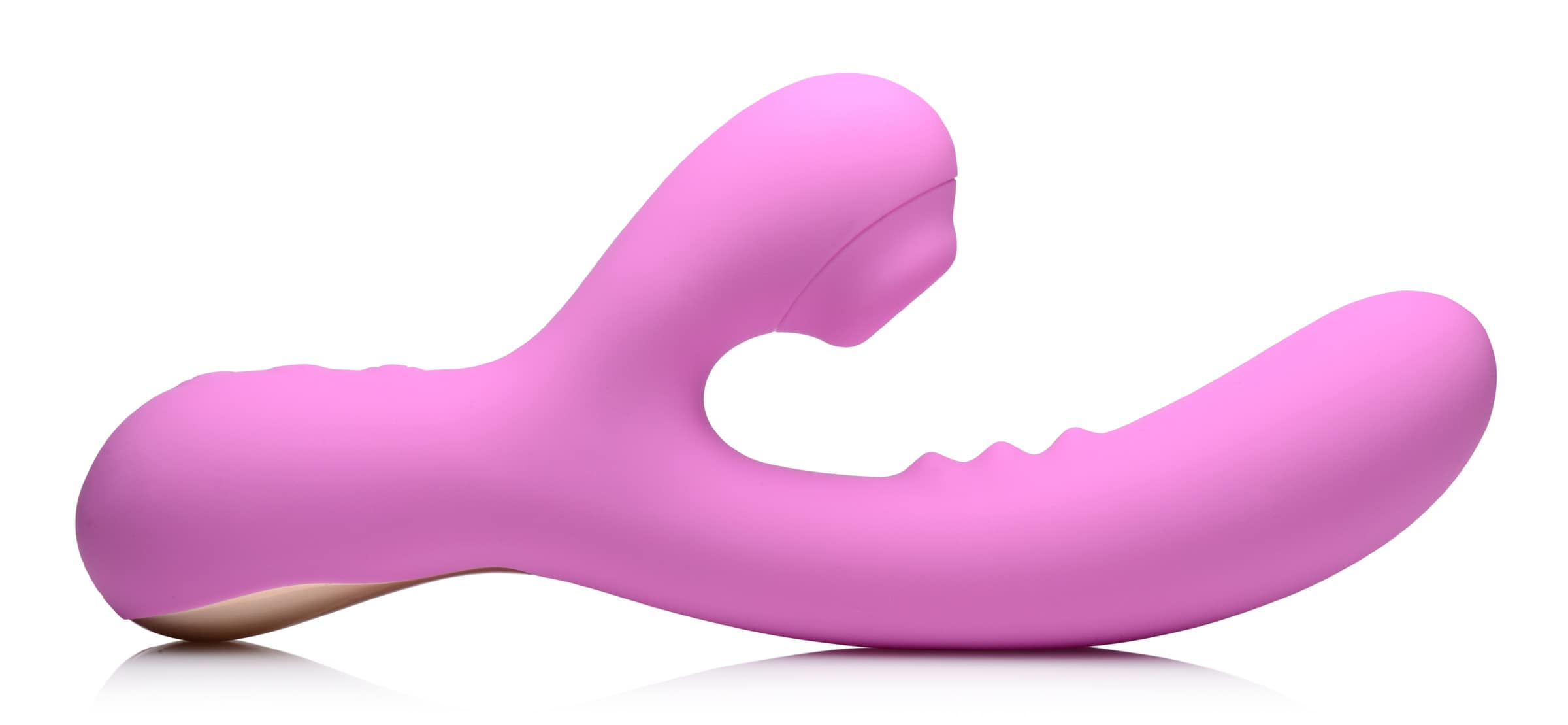 8X Silicone Suction Rabbit - Pink - Image 3