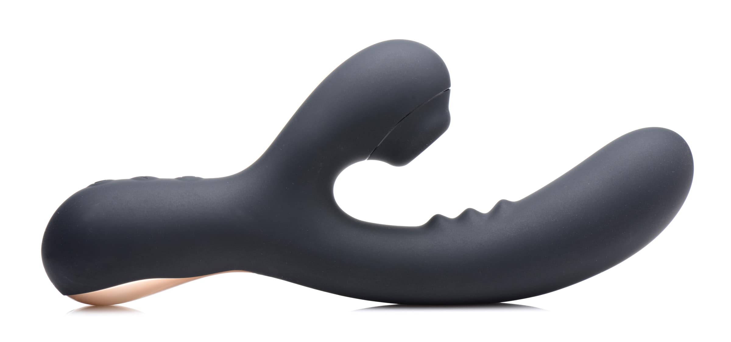 8X Silicone Suction Rabbit - Black - Image 3
