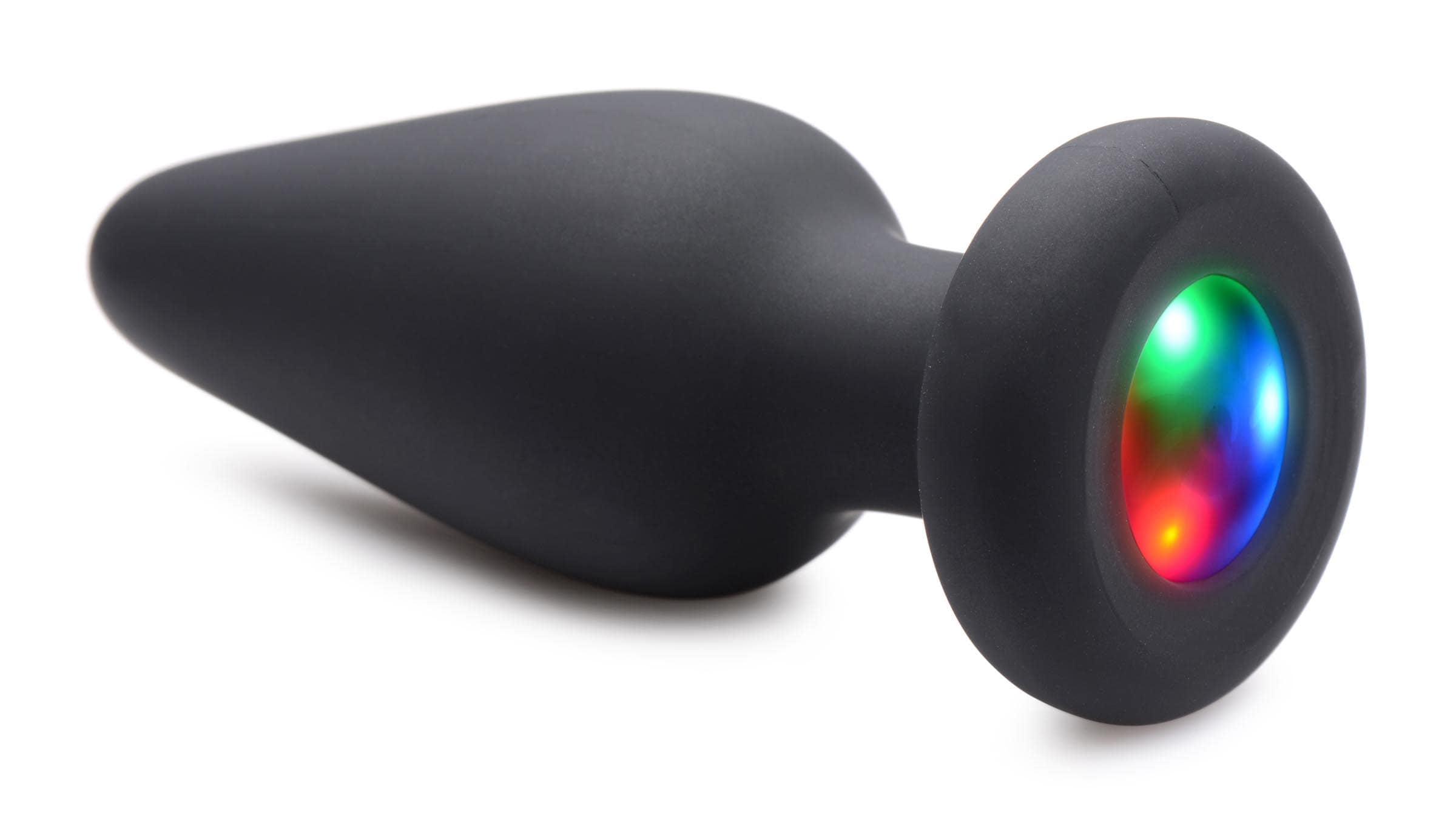 Light Up Silicone Anal Plug - Medium - Image 4