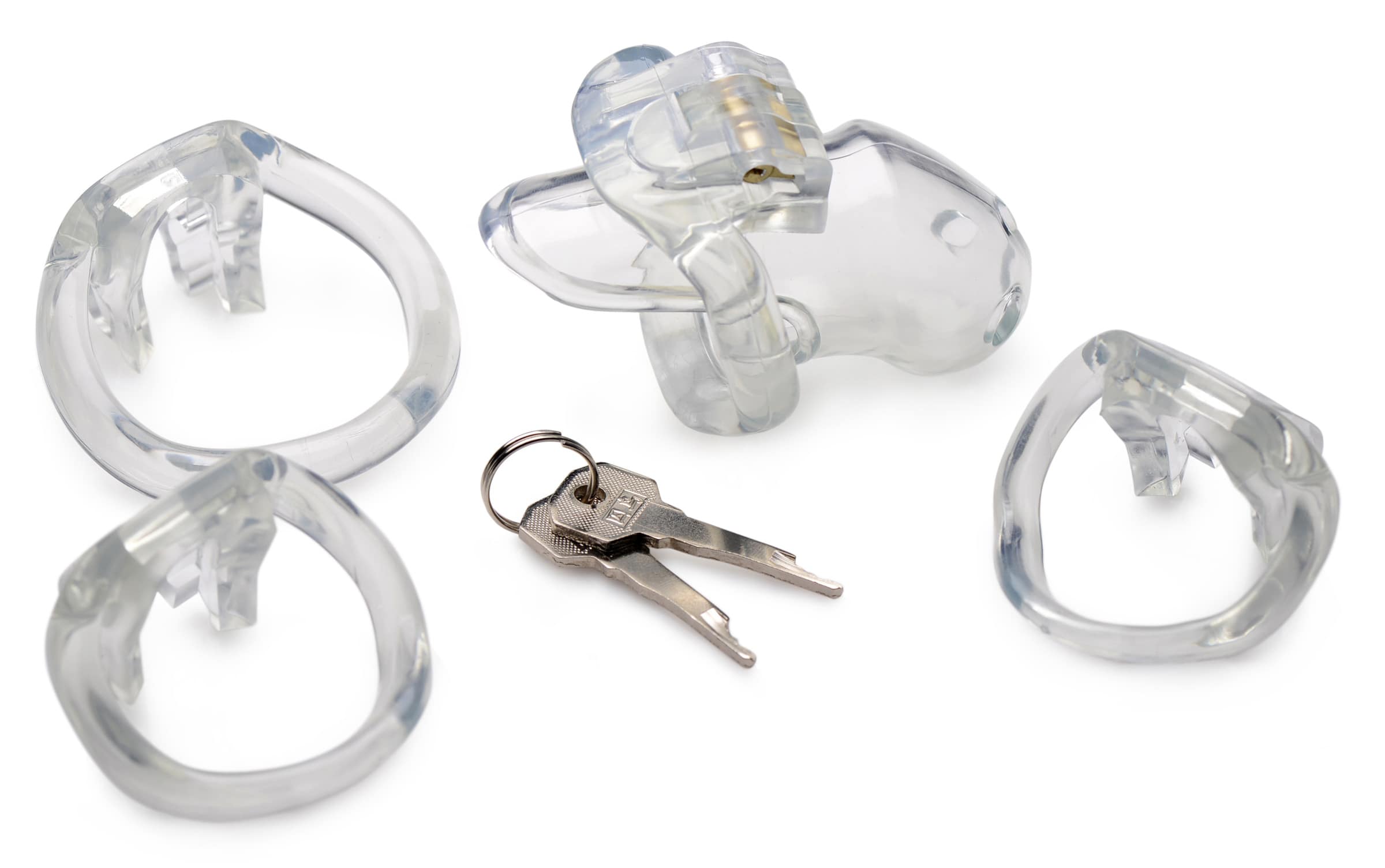 Clear Captor Chastity Cage - Small - Image 3