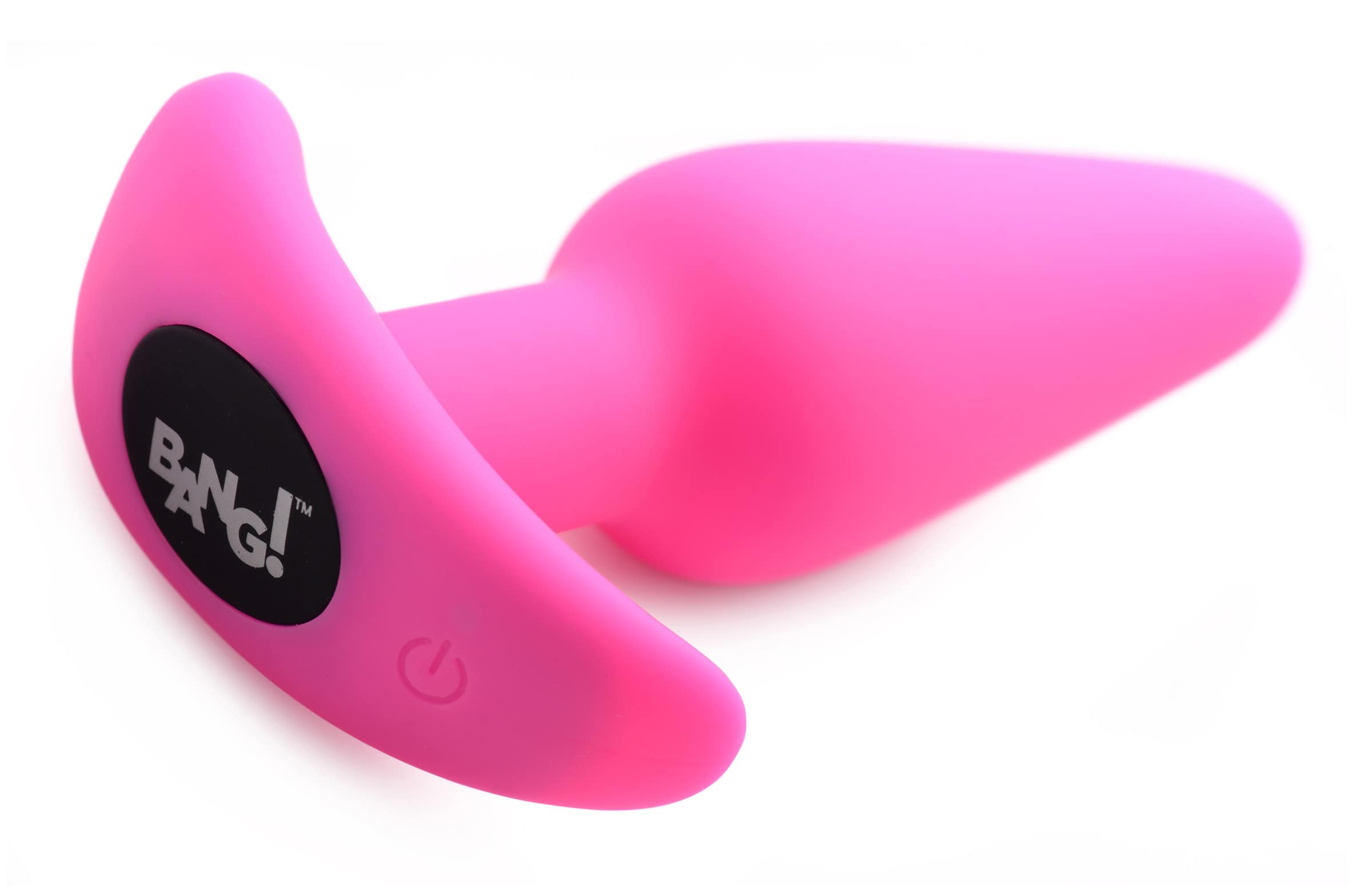 Remote Control 21X Vibrating Silicone Butt Plug - Pink - Image 5