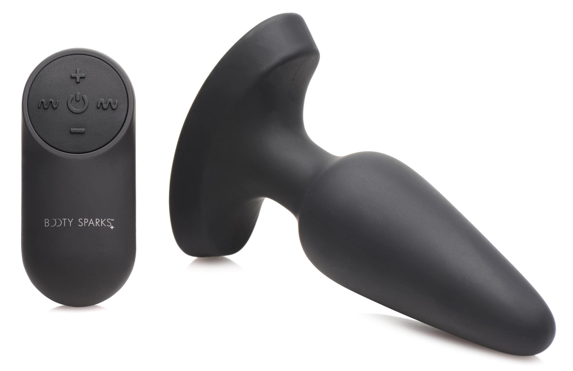 28X Laser Heart Silicone Anal Plug with Remote – Medium - Image 5