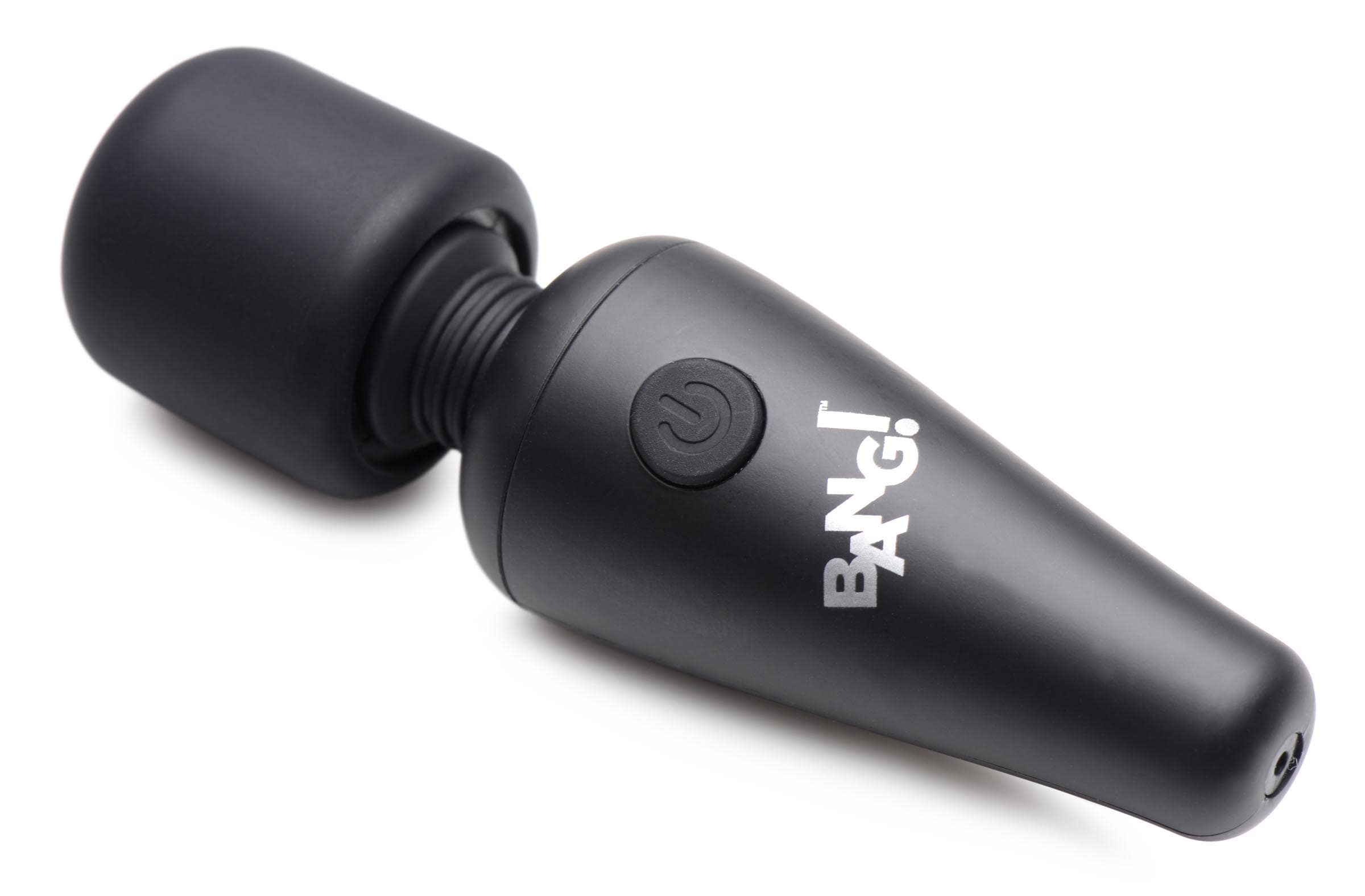 10X Ultra Powerful Silicone Mini Wand - Black - Image 4