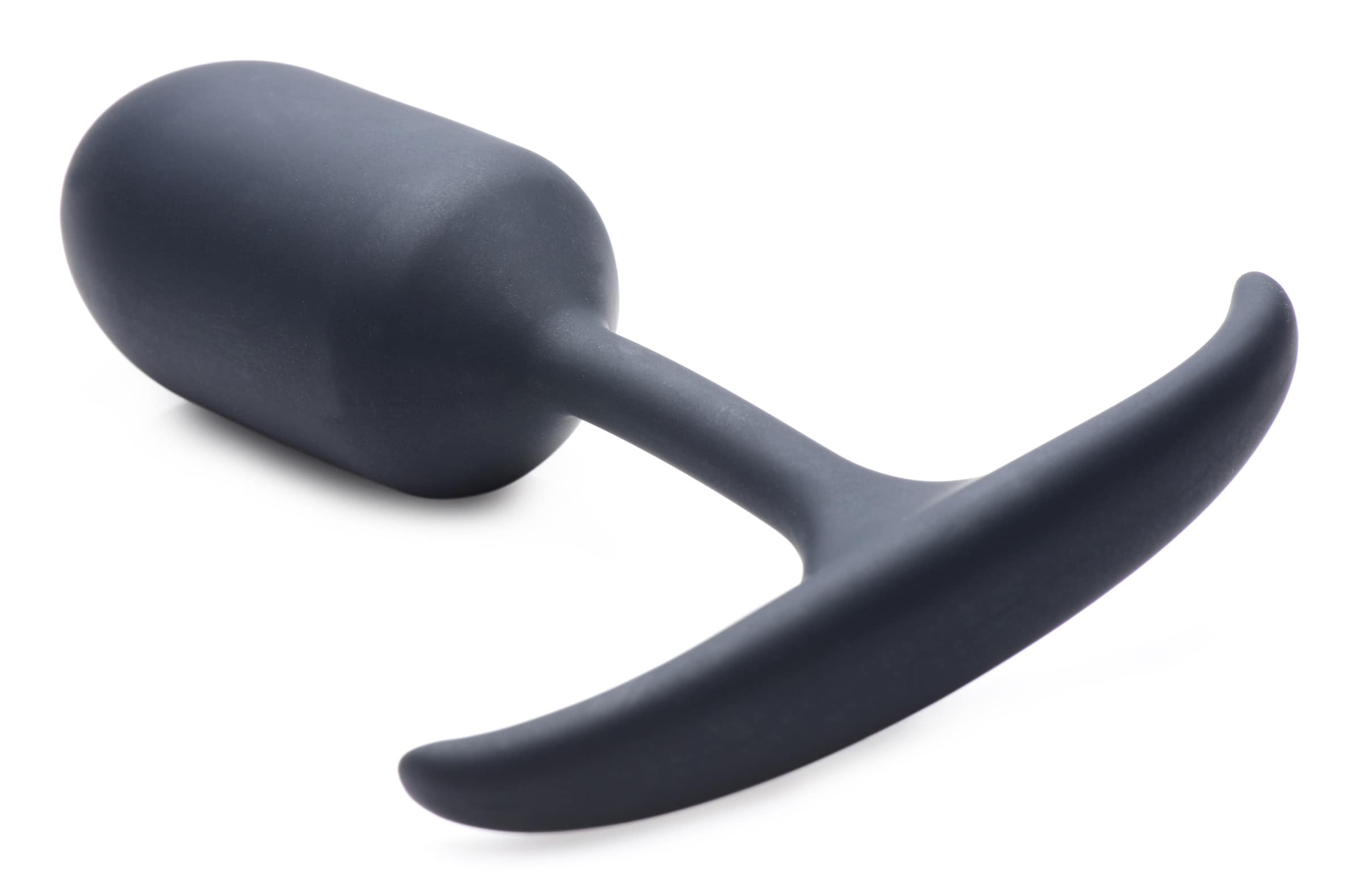 Premium Silicone Weighted Anal Plug - Medium - Image 5
