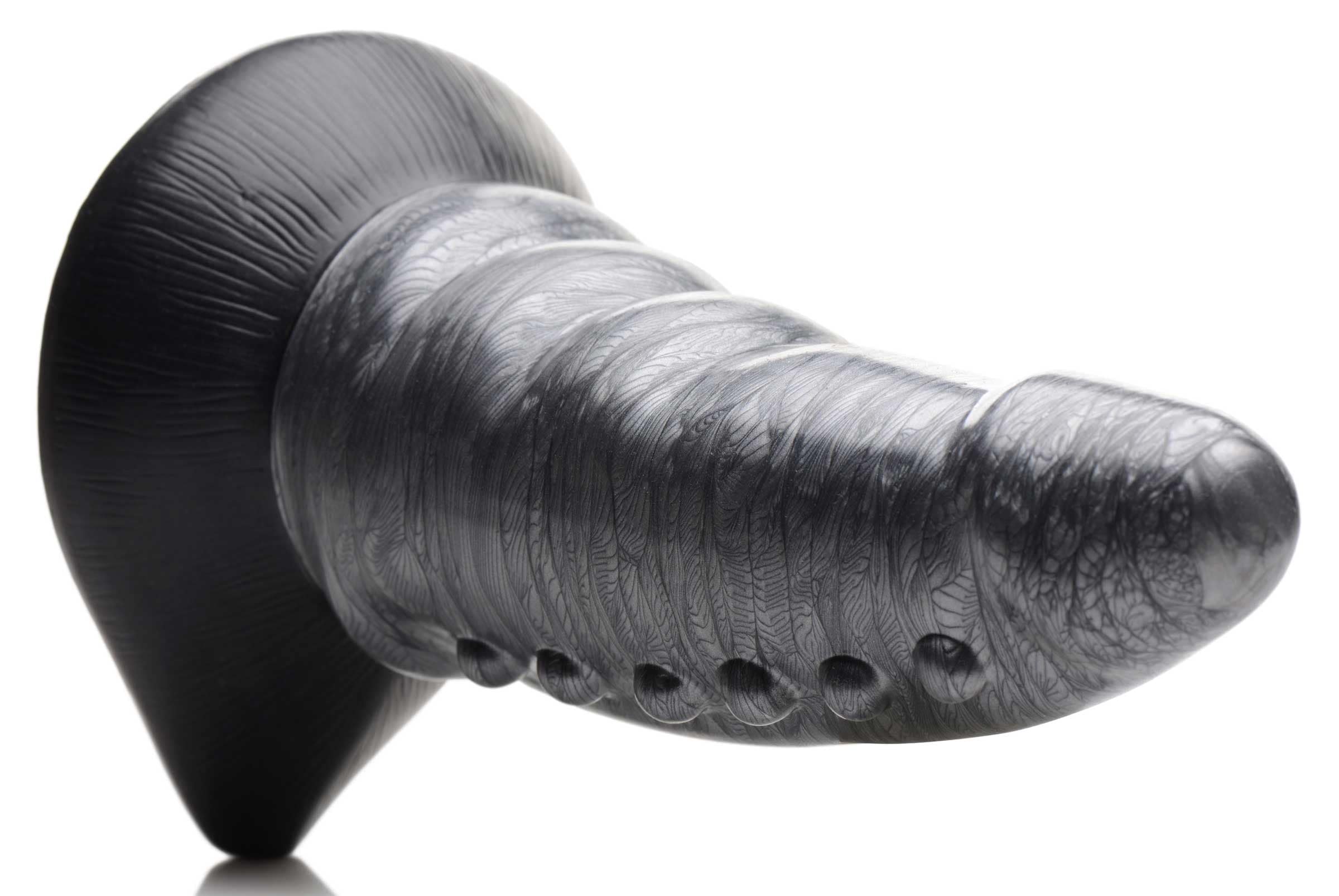 Beastly Tapered Bumpy Silicone Dildo - Image 6