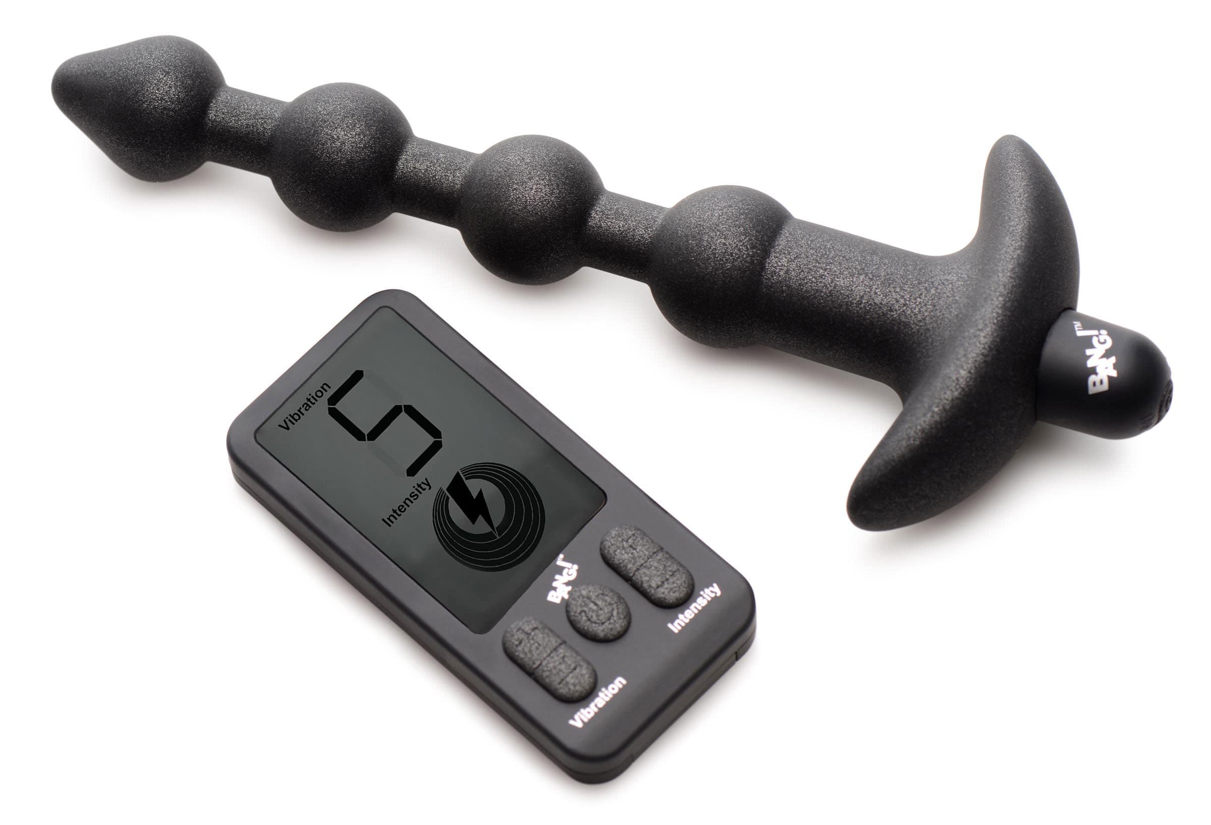 25X Vibrating Silicone Anal Beads with Remote Control - Image 4